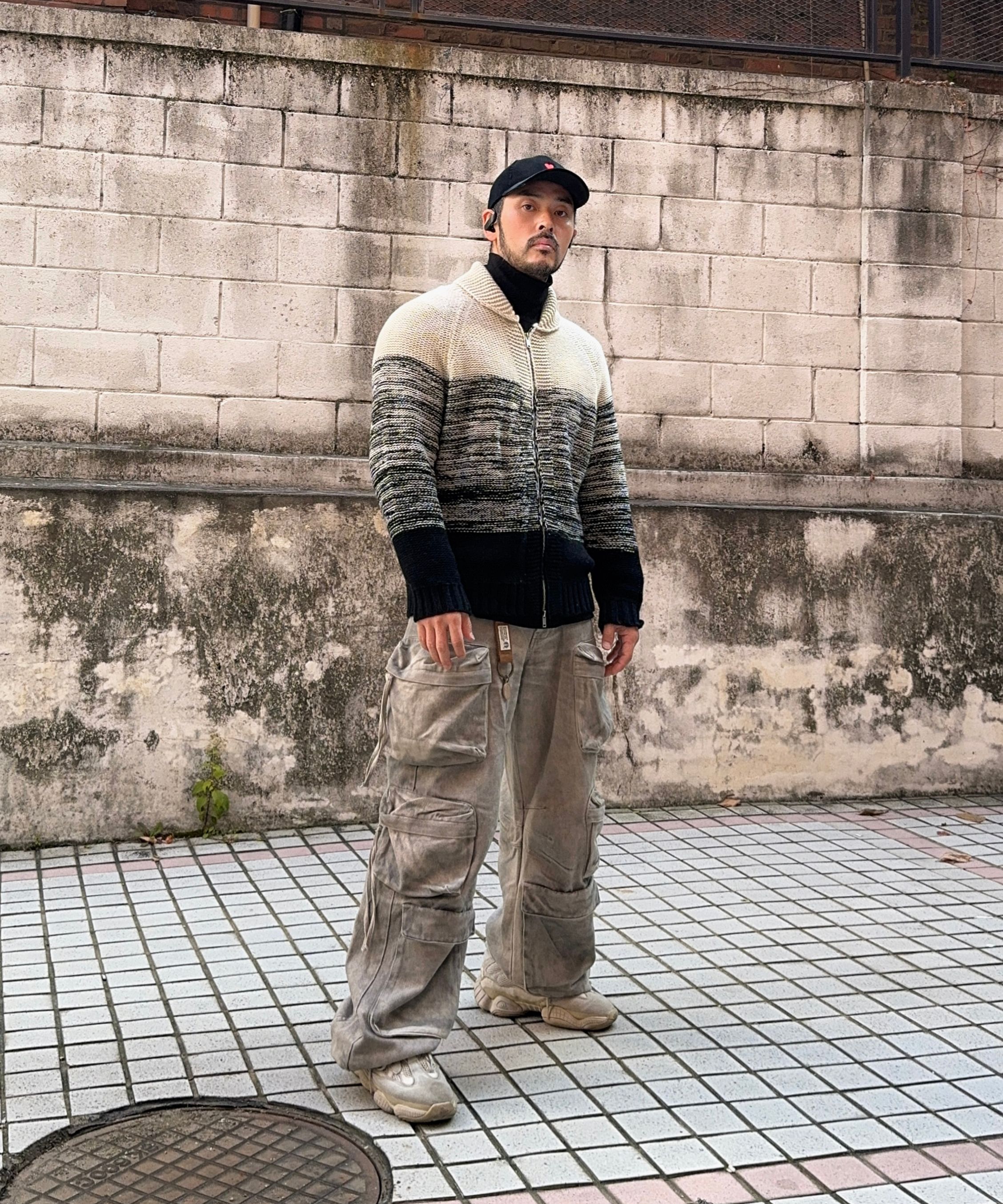 ニット・セーター SUARE Wool Cowichan Knit Red SBDAWLKZ510RD MUSINSA | SUARE Wool Gradation Cowichan Knit Red
