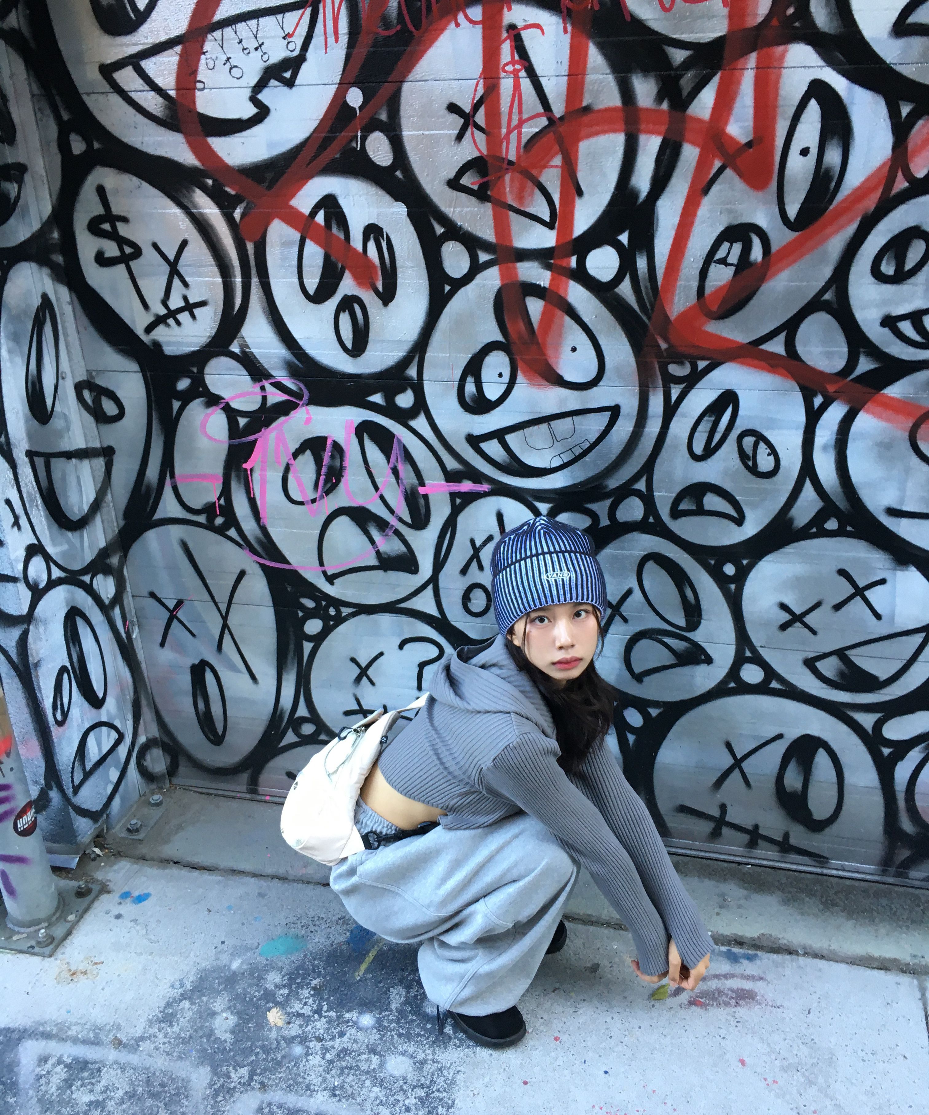 ジャケット・アウター aeae SYMBOL LOGO KNIT HOODIE ZIP-UP MUSINSA公式 | AEAE Symbol Logo Knit Hoodie zip-up -[GREY]