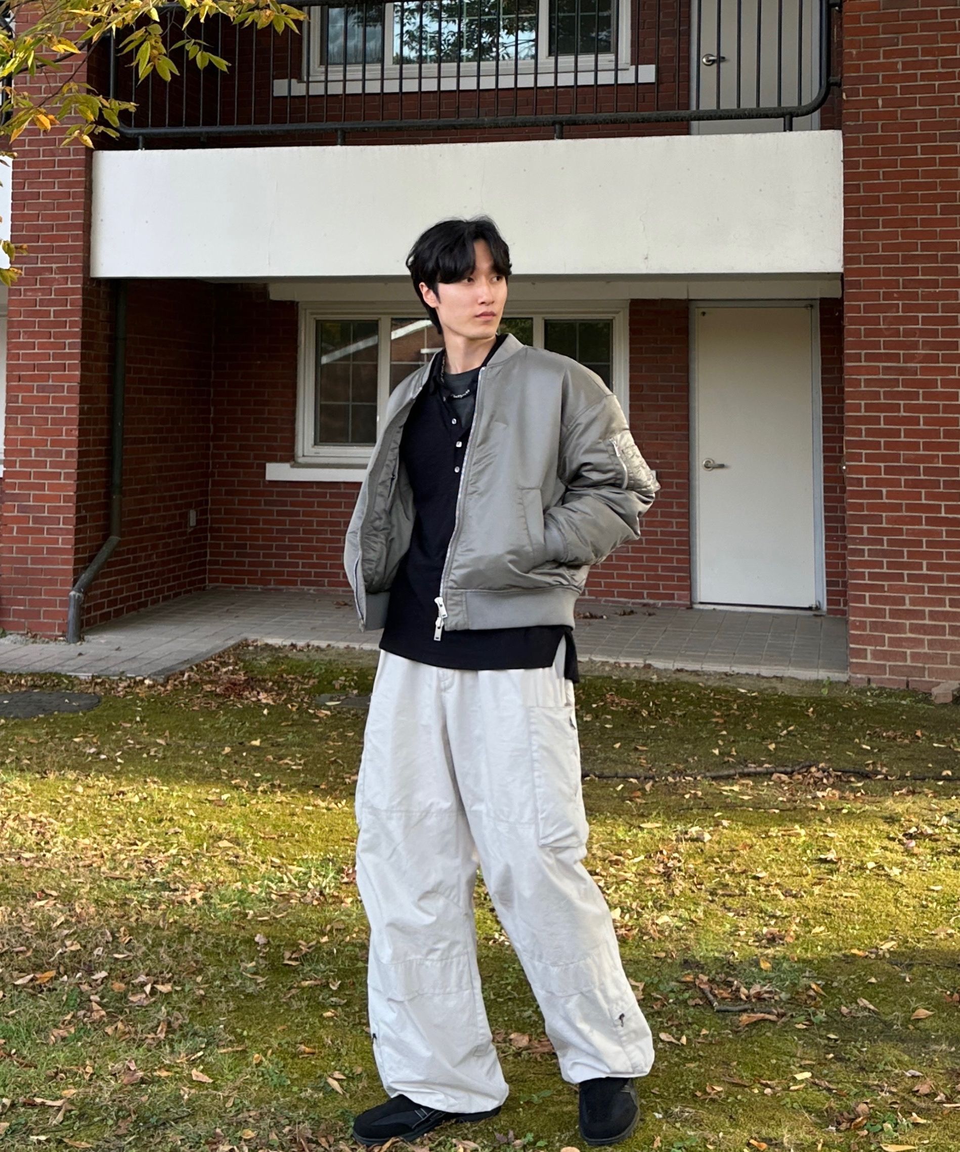 MUSINSA公式 | MUSINSA STANDARD OVERSIZED MA-1 BOMBER JACKET