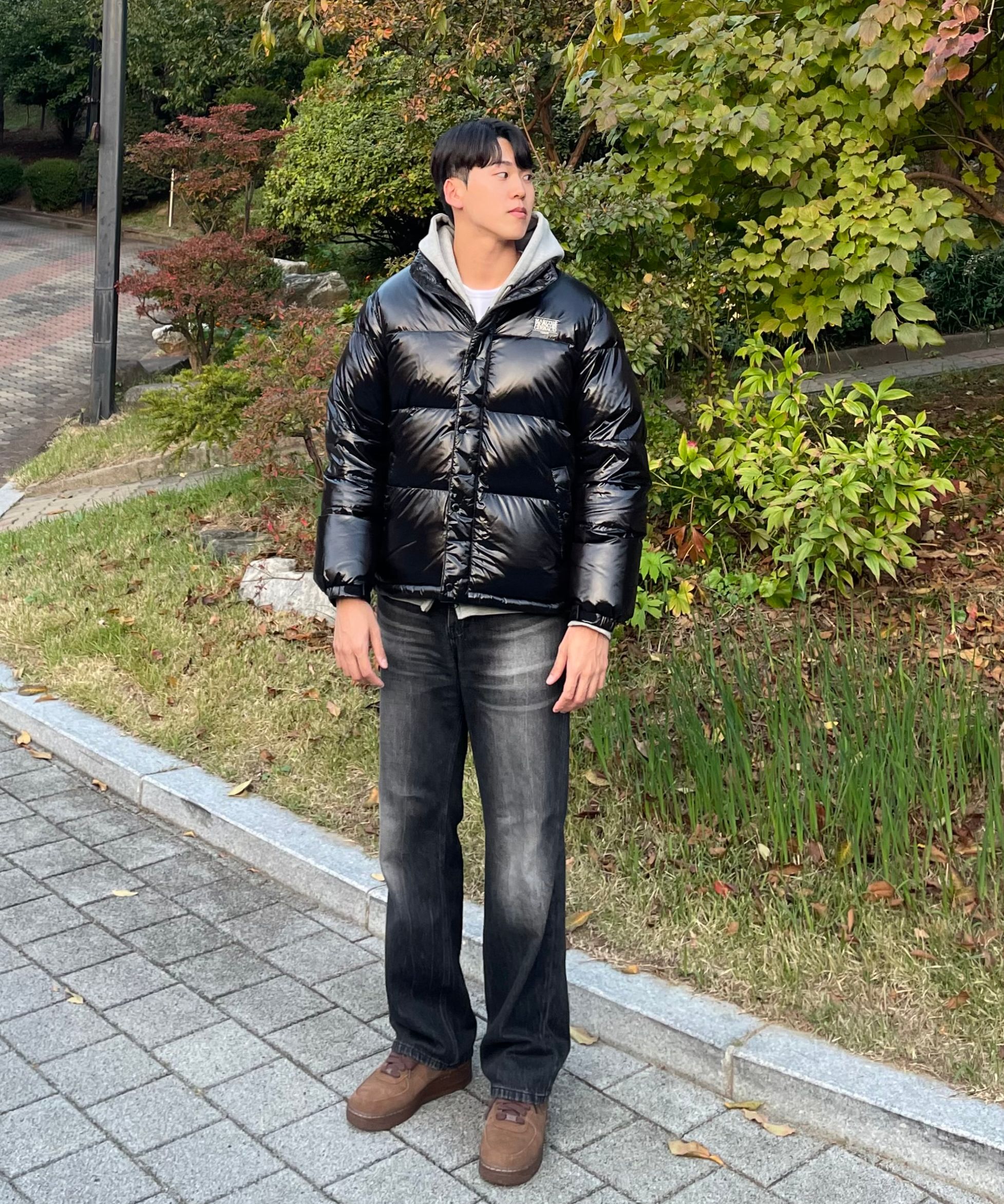 ダウンジャケット・コート Marithe + Francois Girbaud GLOSSY DUCK DOWN PUFFER green 점퍼 - MARITHÉ+FRANҪOIS GIRBAUD