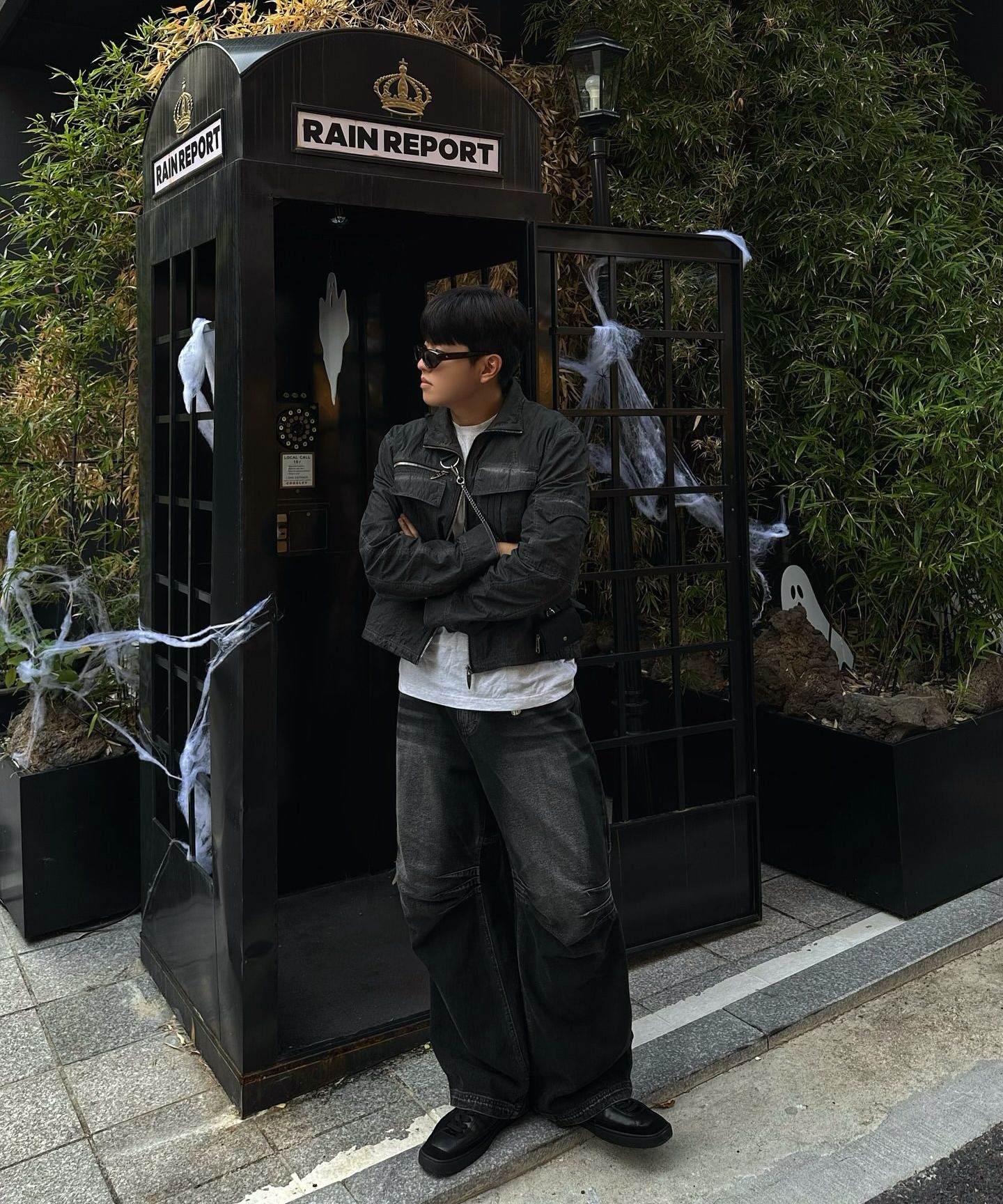 MUSINSA | BLR Dyed Multi-Pocket Nylon Work Jacket