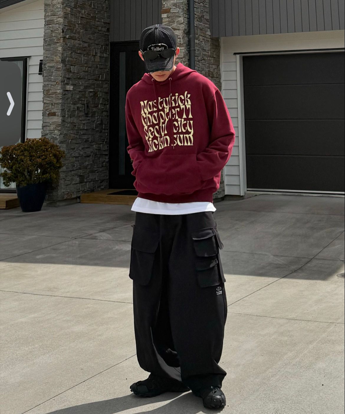 トップスその他 NASTYKICK NSTK BLEMISH  HOODIE BLK NSTK174 210.jpg