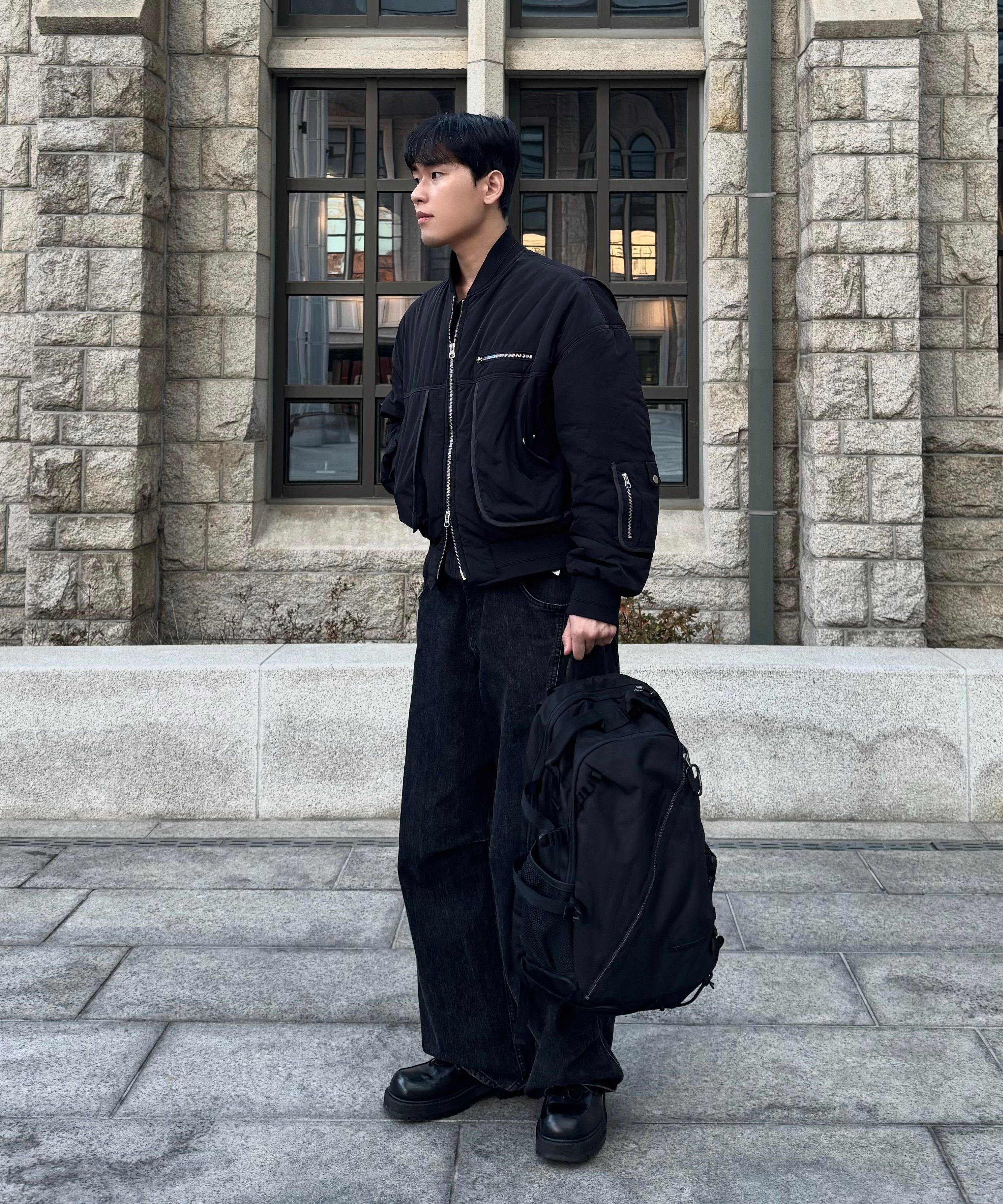 ★早期完売★COOR★ Stand Collar Neck Down Puffer★Black 人気 MUSINSA公式 | COOR Stand Collar Neck Down Puffer (Black)