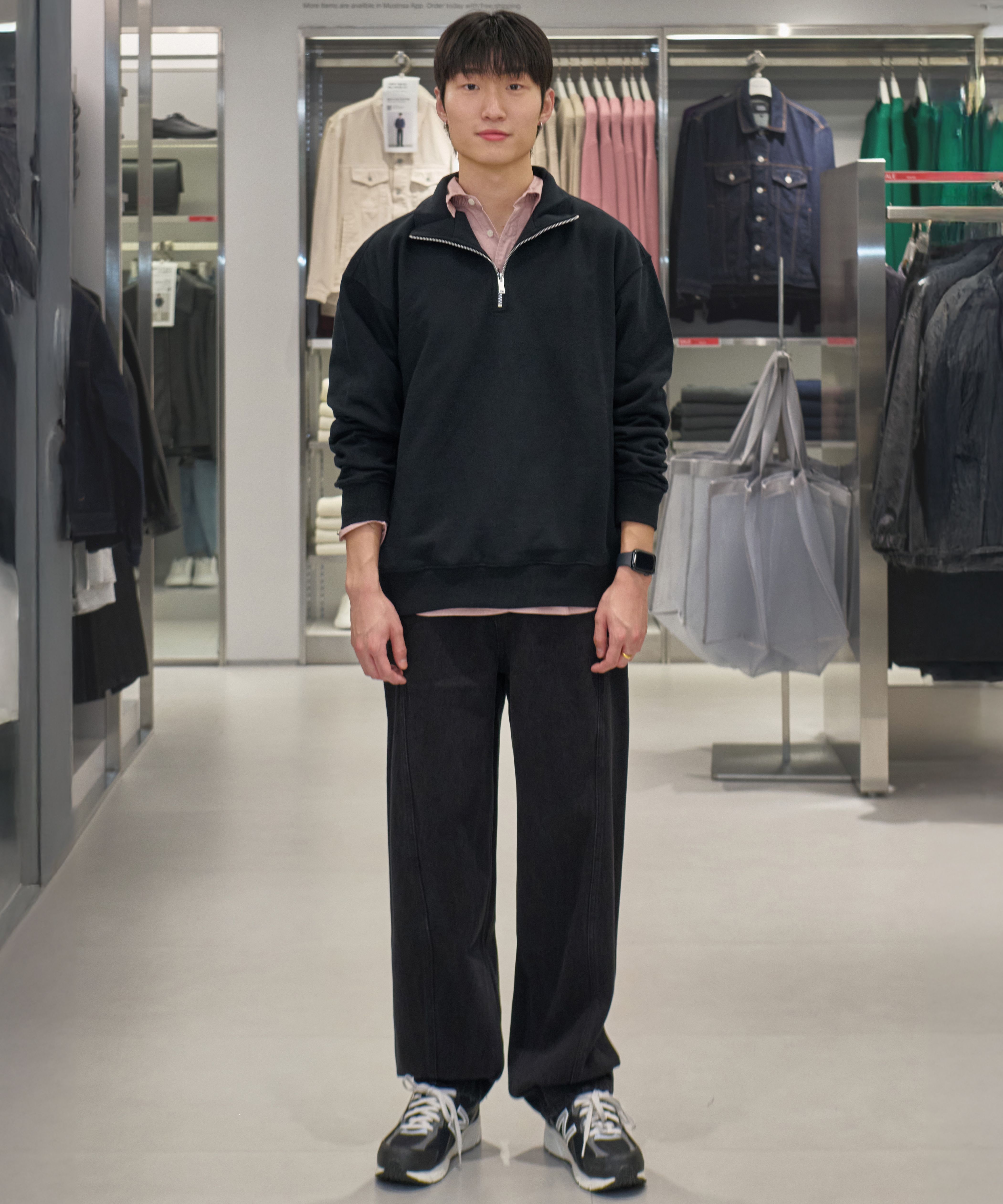 MUSINSA | MUSINSA STANDARD Relaxed Washed Poplin Shirt
