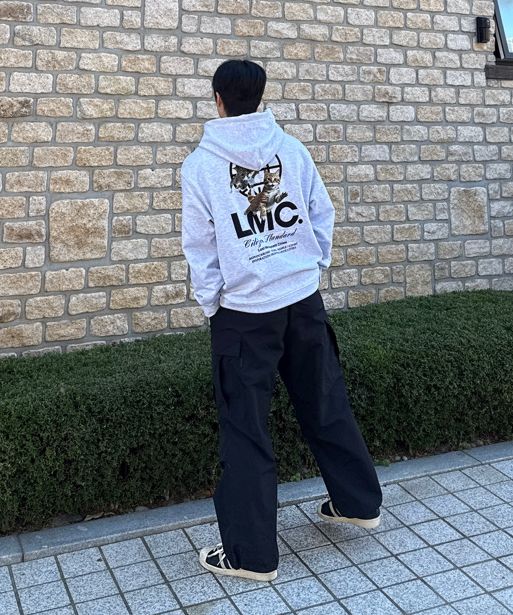MUSINSA | LMC FLYING CATS HOODIE black