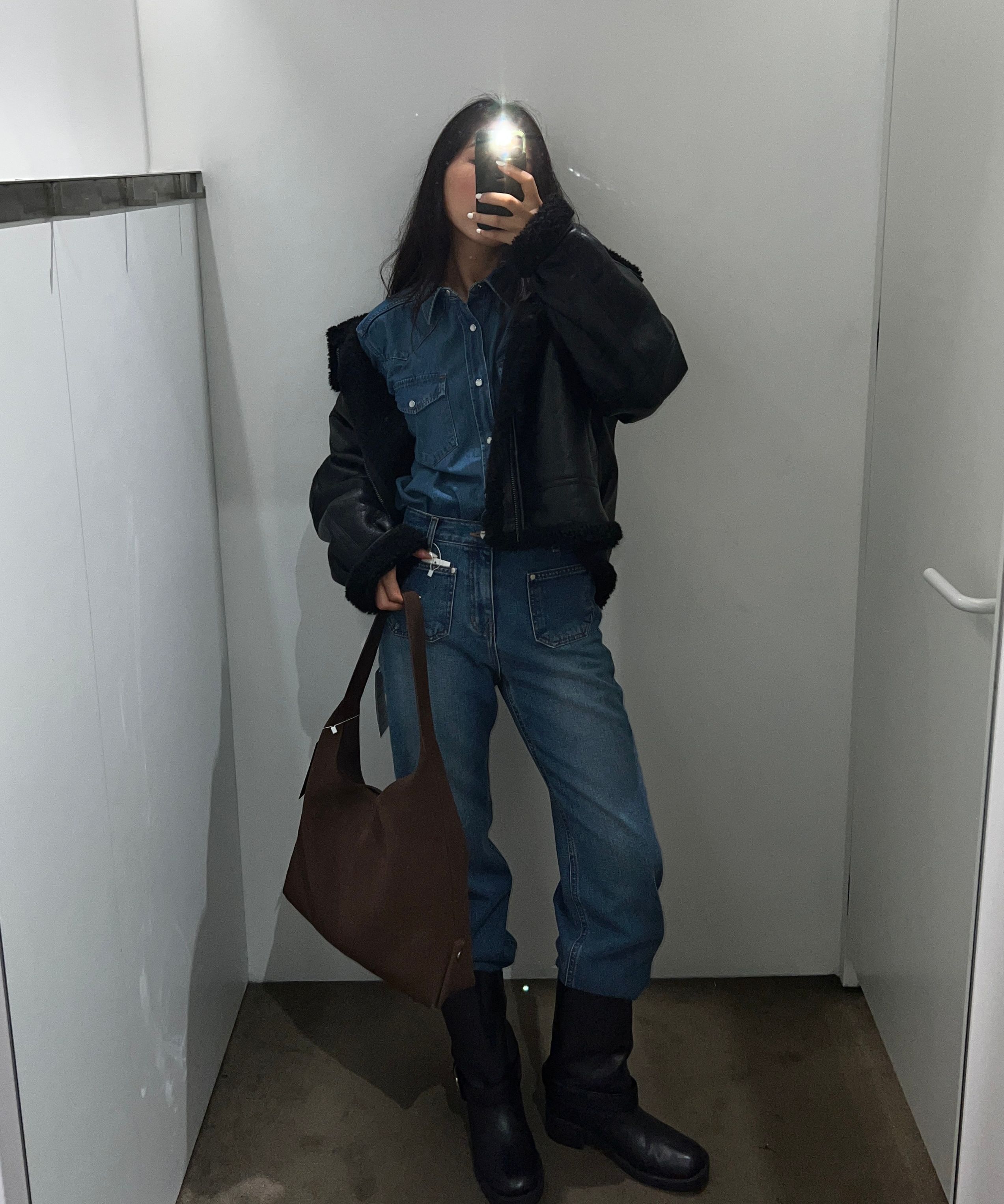 ジャケット Siyazu SIOT4056 Fake Leather Mustang_Black MUSINSA | SIYAZU SIOT4056 Fake Leather Mustang_Black