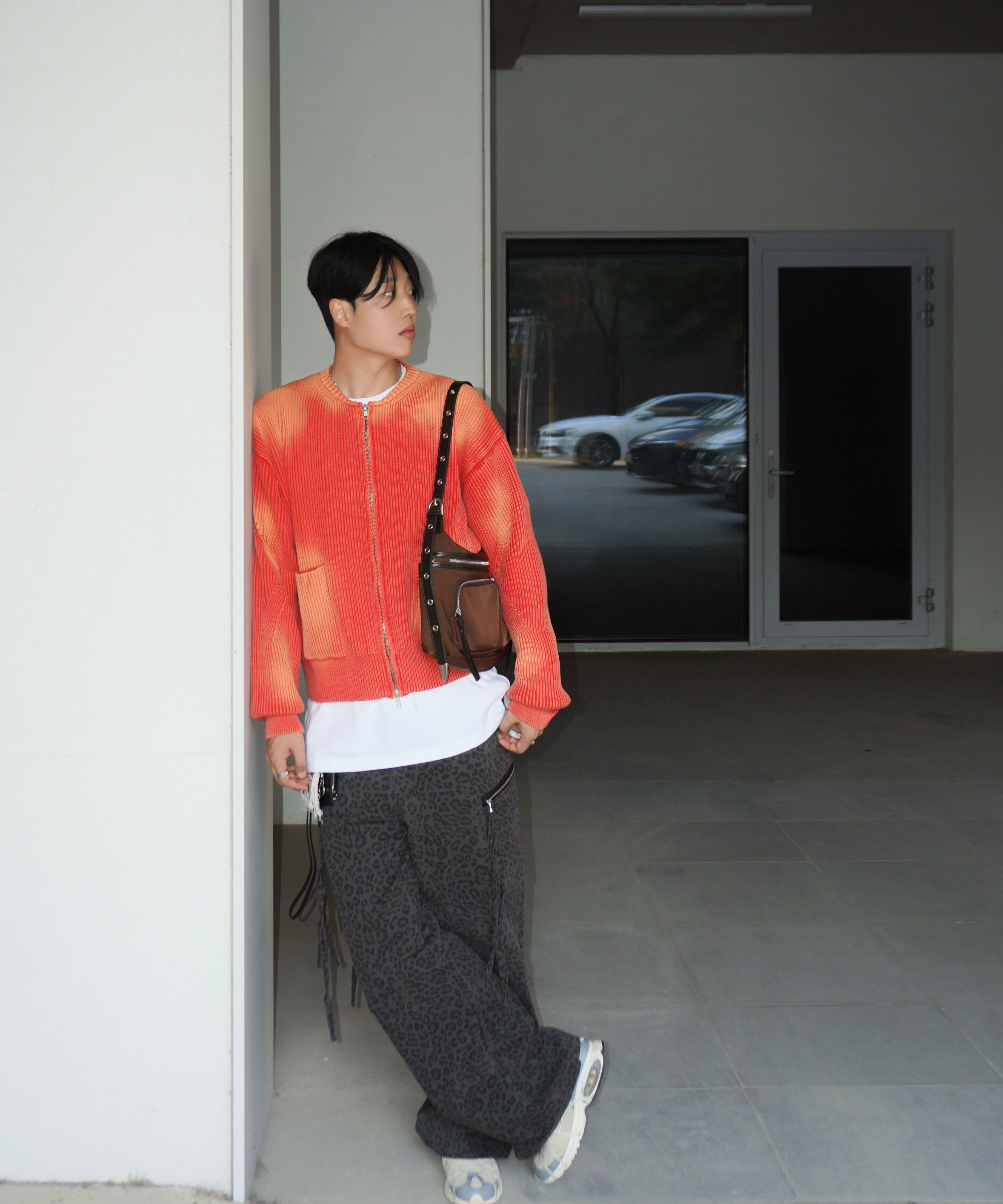 MUSINSA公式 | MIMTHEWARDROBE Lato Cargo Biker Bag_Brown