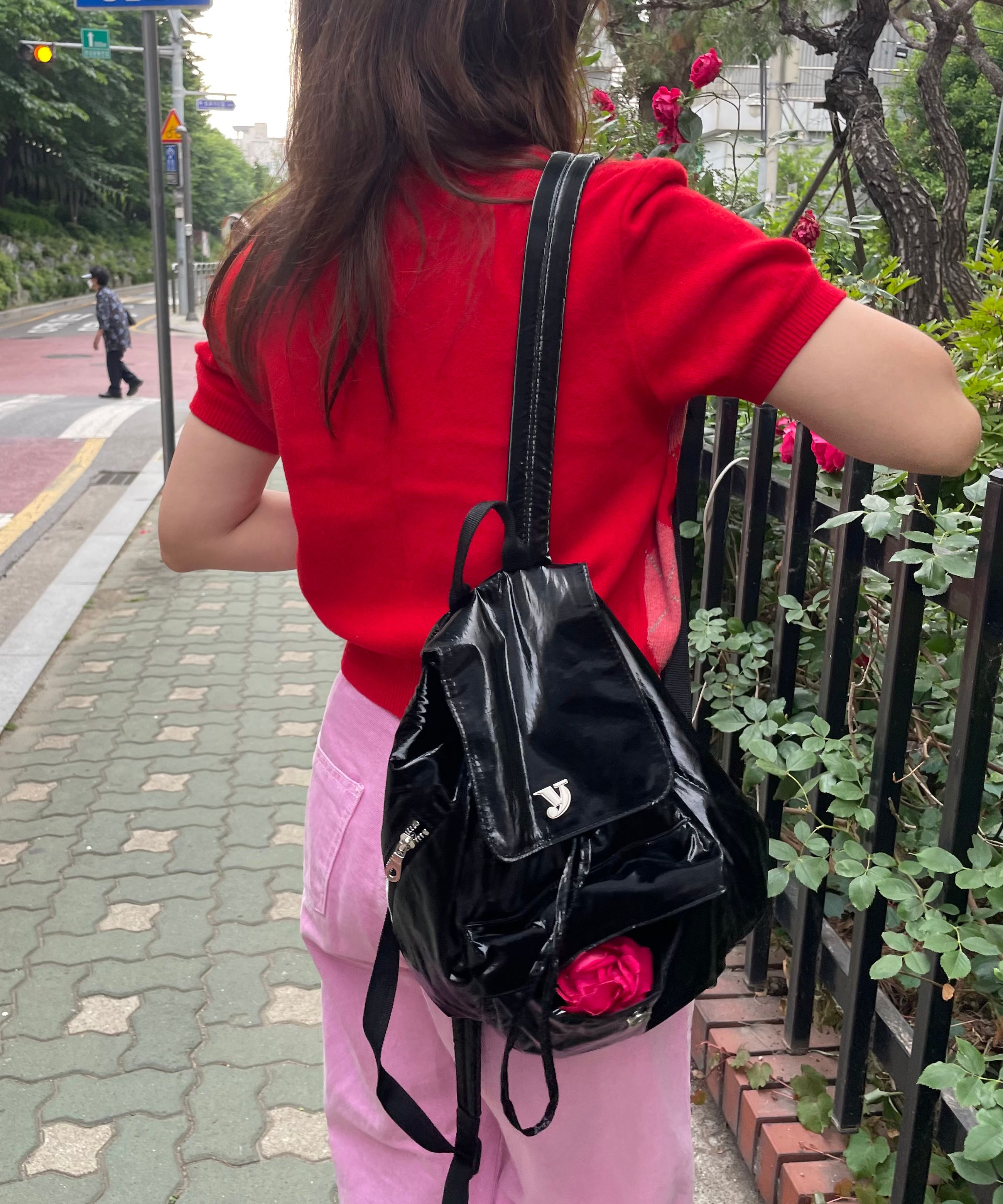 MUSINSA公式 | YEOMIM day backpack (black)