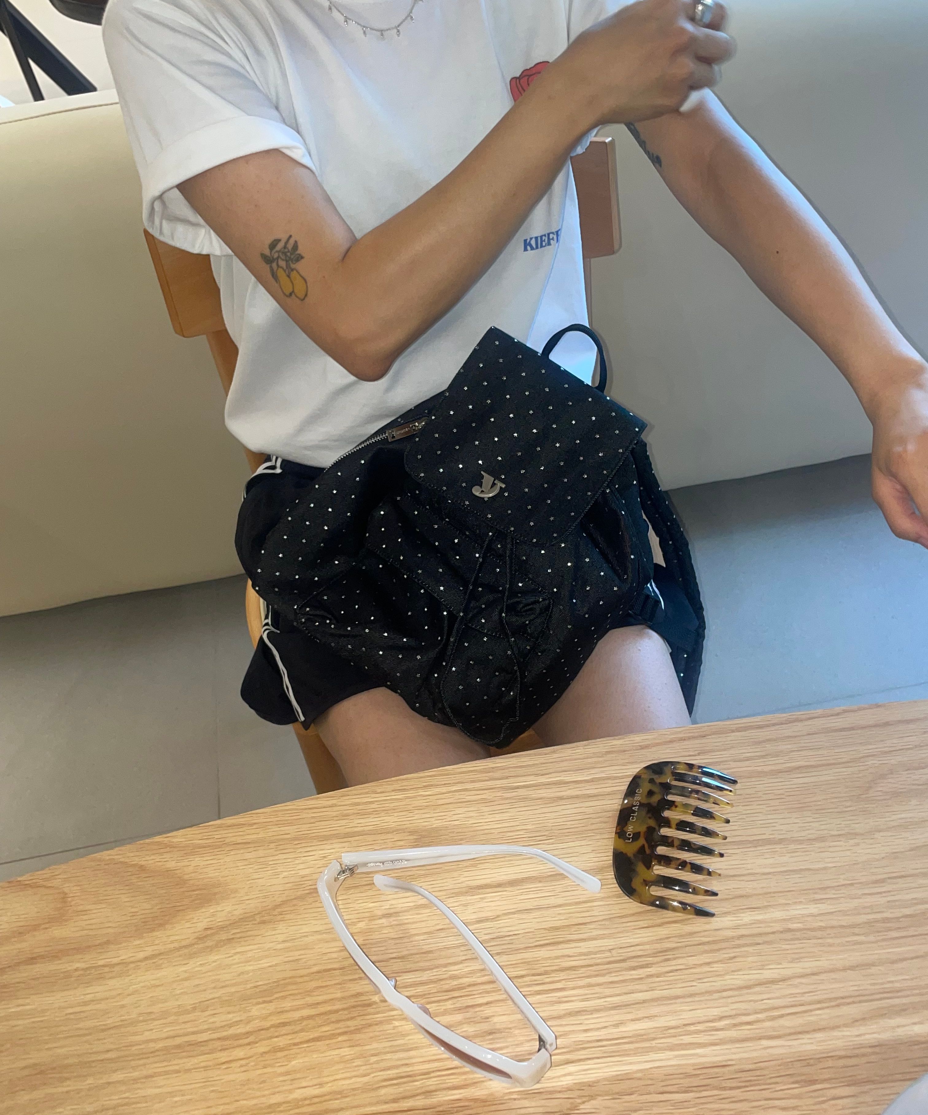 最終値下げYEOMIM mini day backpack MUSINSA | YEOMIM mini day backpack (star black)