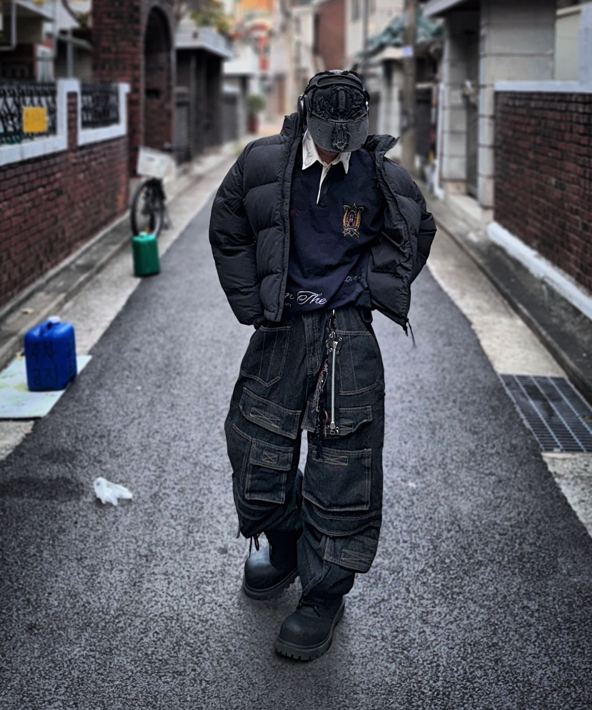 DNSR Destroyed デストロイポロシャツ project g/r Men's PROJECT G/R Polos | Grailed