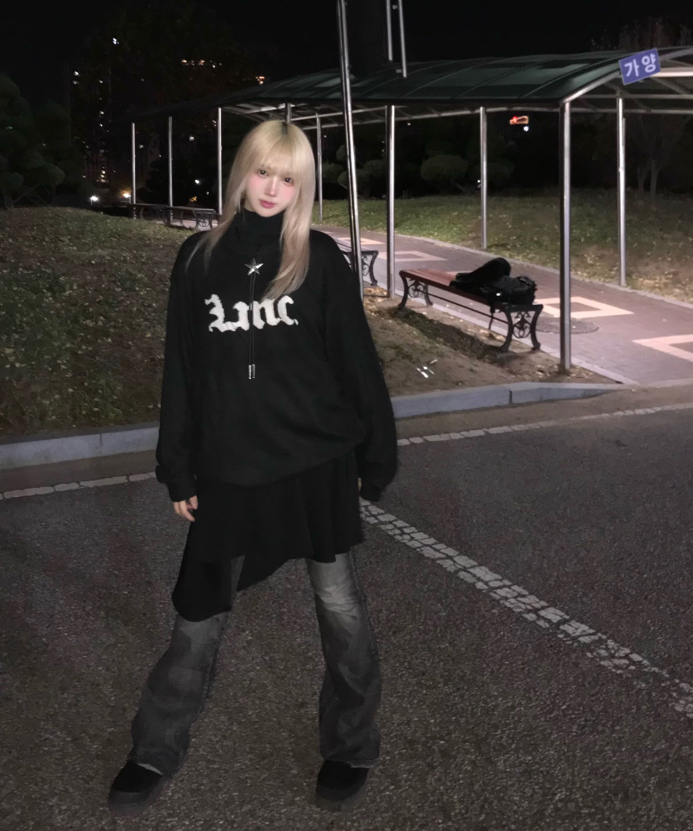 ☆関税込☆Bohemian Seoul★FRONT POCKET BOOTS CUT DENIM PANTS BOHEMIAN SEOUL] BOHEMSEO FRONT POCKET BOOTS CUT DENIM PANTS