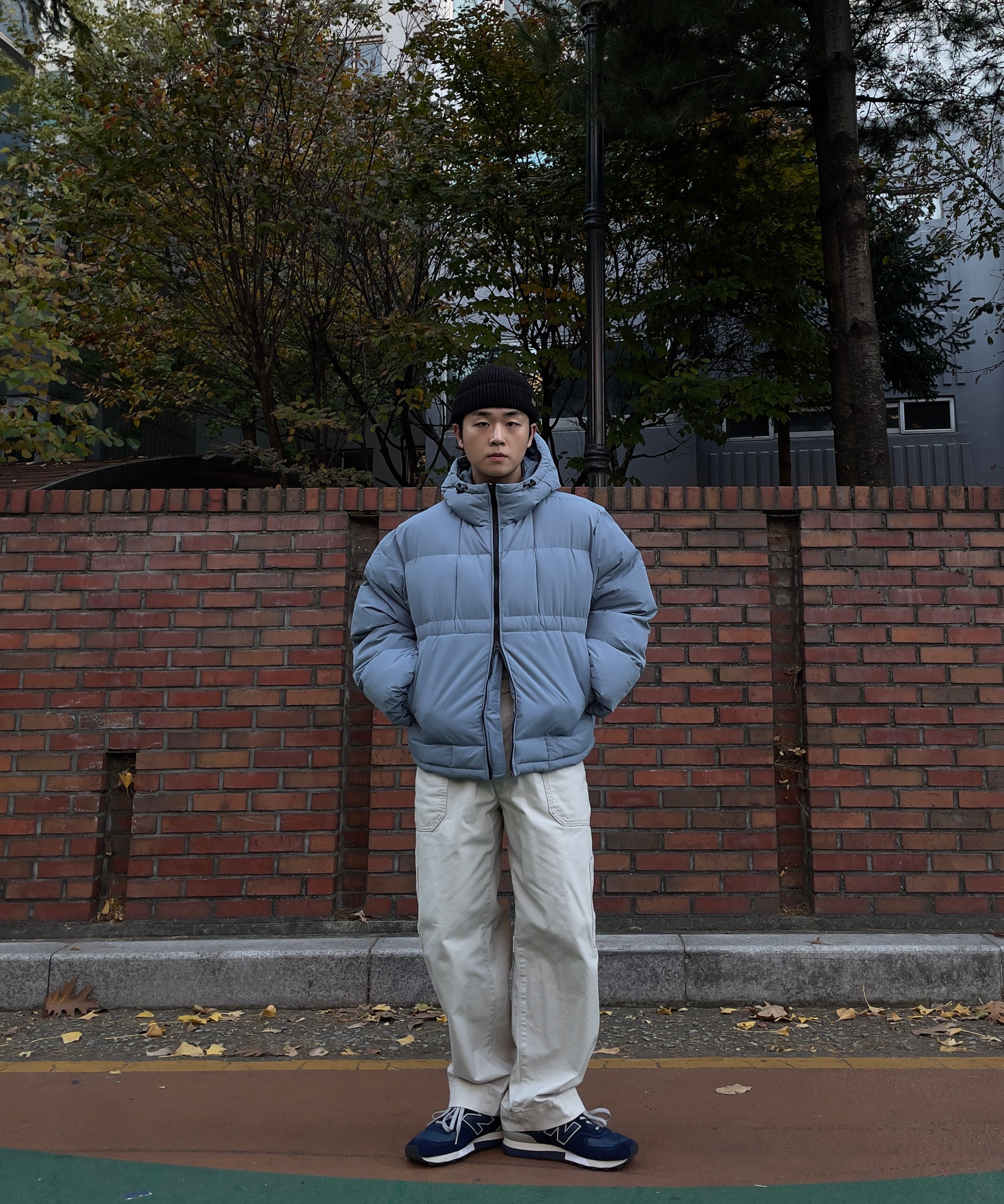 MUSINSA | URBANDTYPE Heavy Wellon Color Block Hood Short