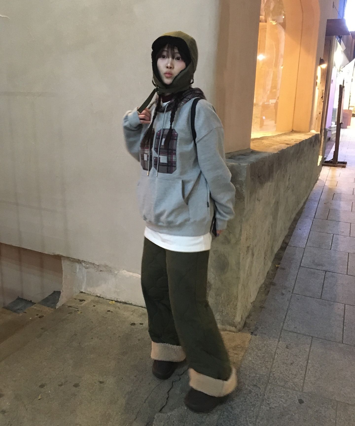 さらに100円引き◆WAI KEI◆Color block 89 logo hoodie MUSINSA | WAI KEI Color block 89 logo hooded sweatshirt