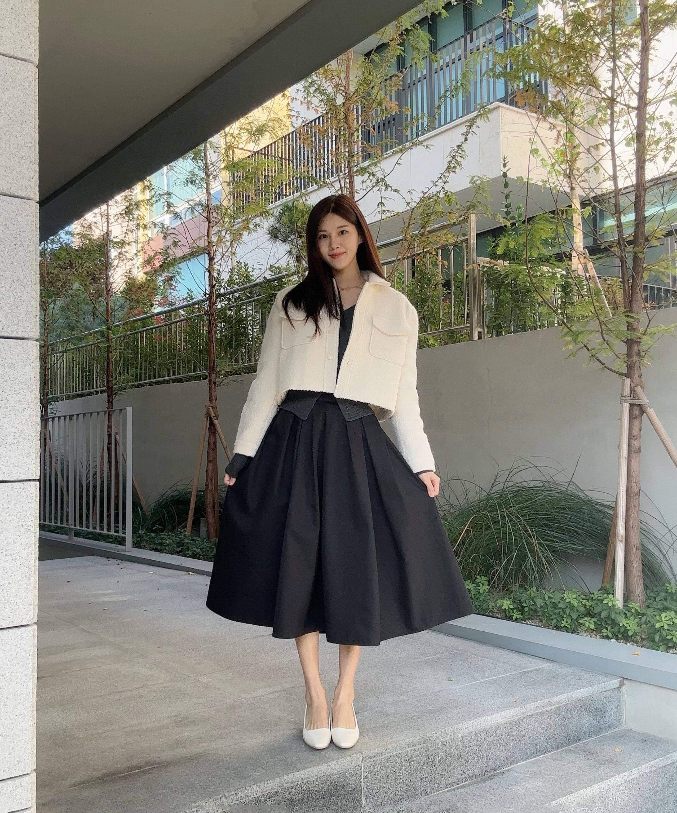 アパルトモン 【SHAINA MOTE】BIAS FLARE SKIRT 36 アパルトモン