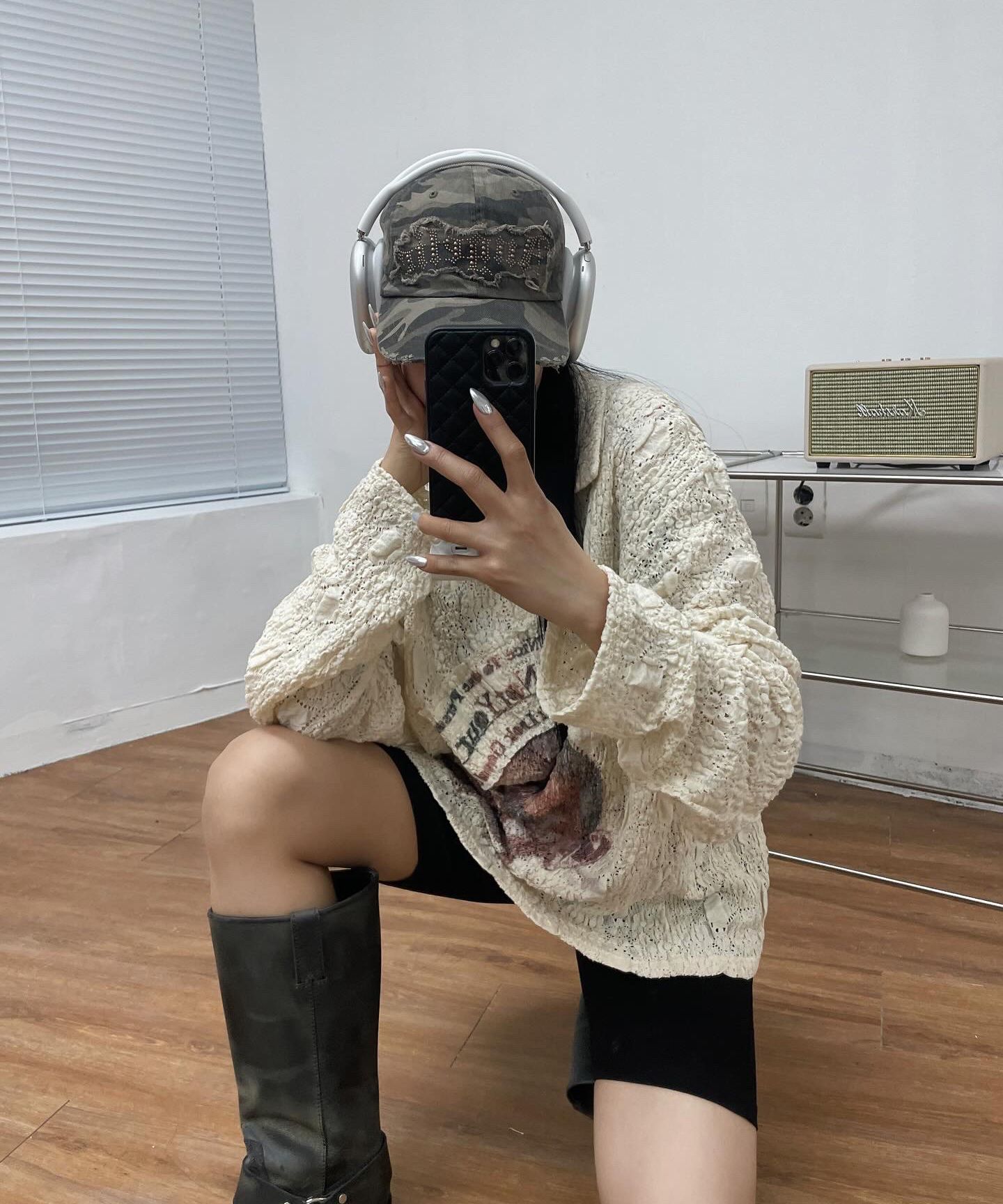 IVEウォニョン着用★2000Archives★ ANGELIC CAMO BALL CAP 2000 Archives】ANGELIC CAMO BALL CAP | OUR BRAND