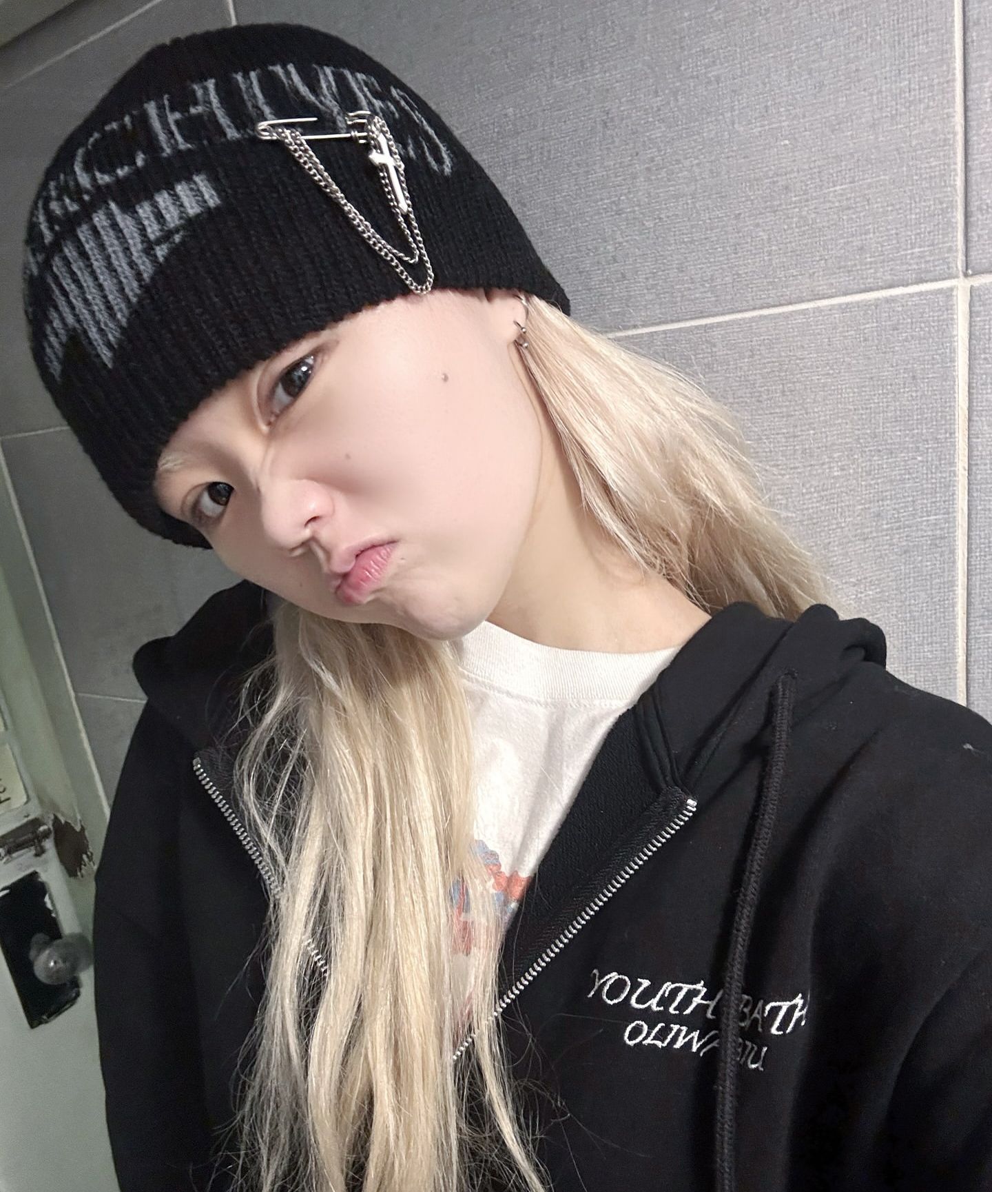 MUSINSA | 2000ARCHIVES TEAMARCHIVES BEANIE (BLACK)