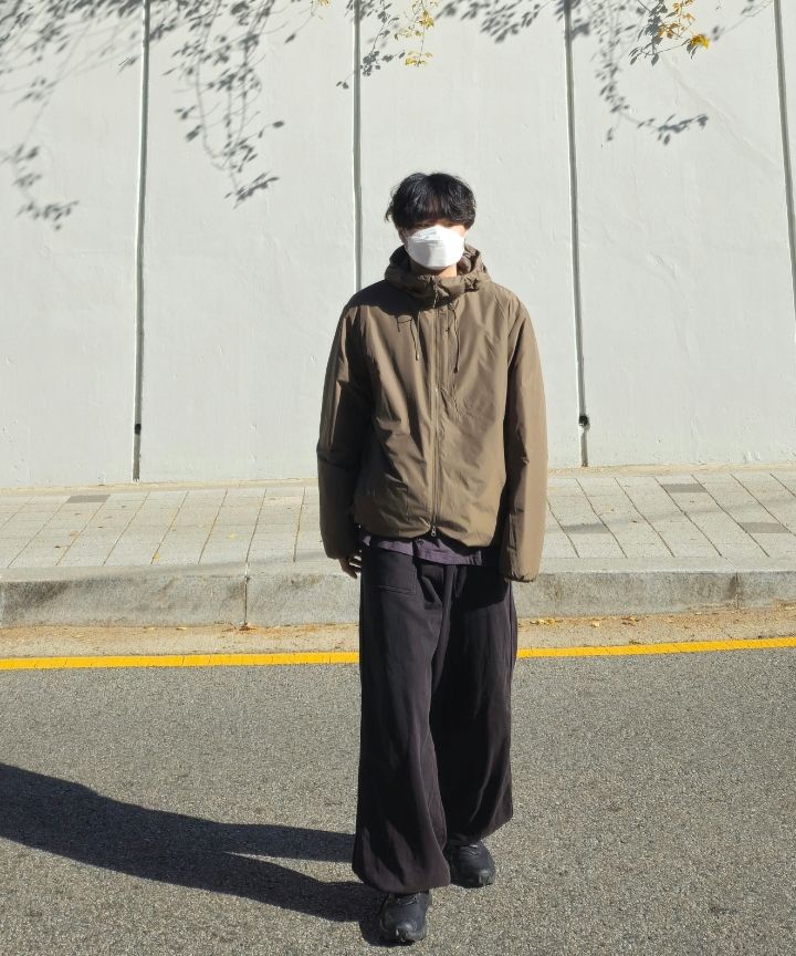 MUSINSA公式 | MUSINSA STANDARD フードパーカーオールラウンドダウン