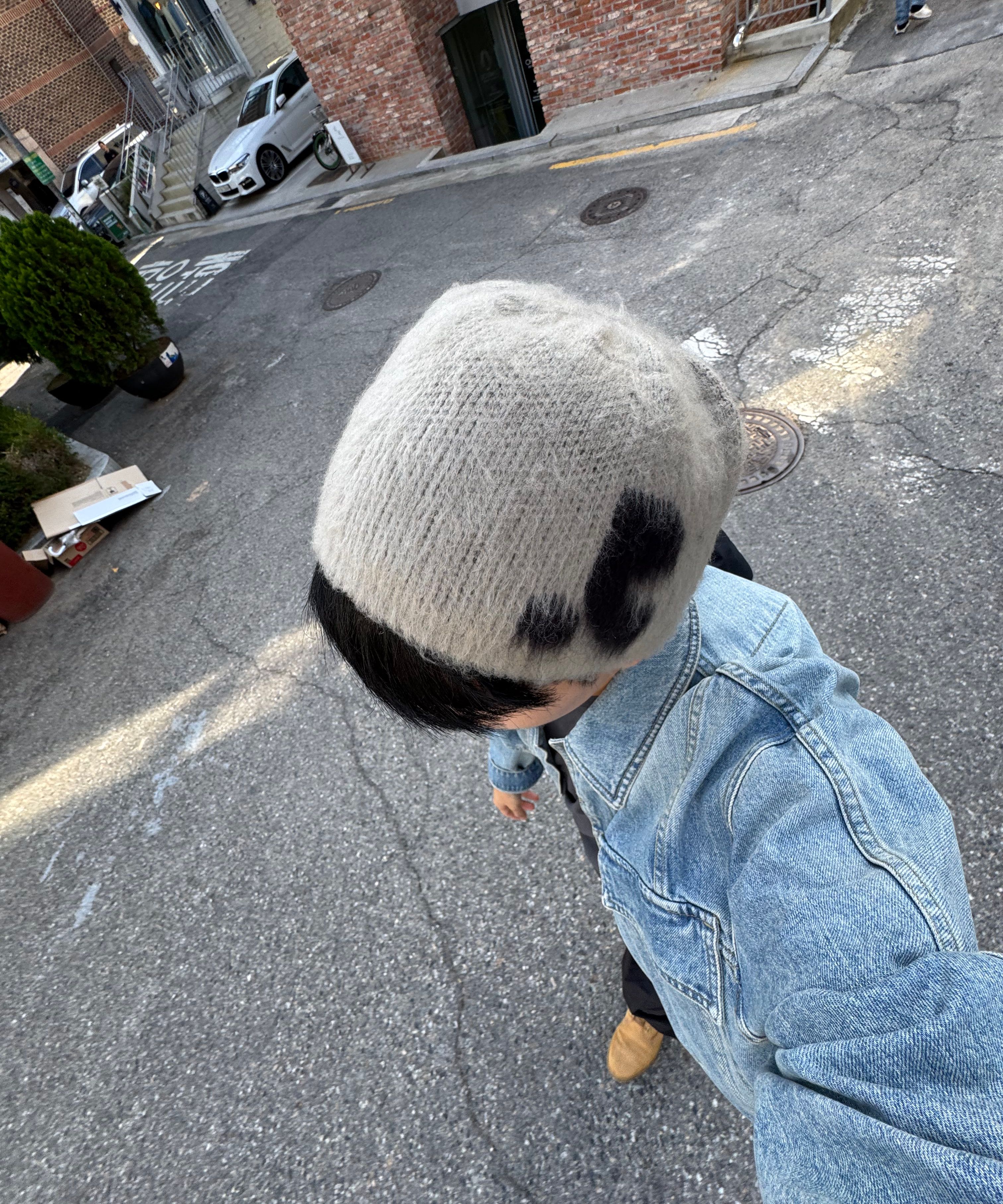ニットキャップ・ビーニー Rest & Recreation MOHAIR JACQUARD BEANIE 5BNY163 Rest & Recreation MOHAIR JACQUARD BEANIE 5BNY163 (Rest
