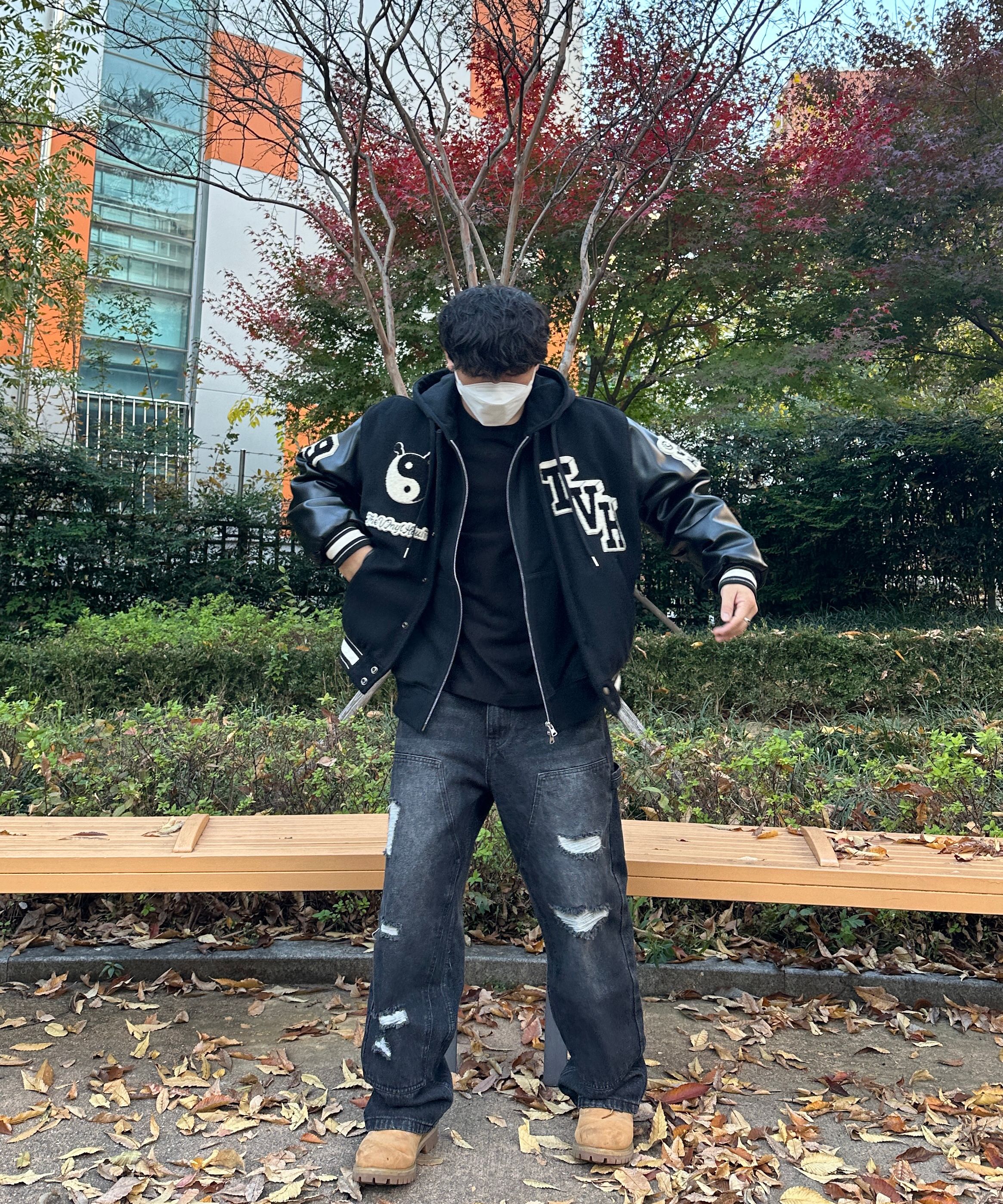 ジャケット・アウター WIND AND SEA BEYOUTH Varsity Jacket Navy 2025年最新】beyouthの人気アイテム - メルカリ