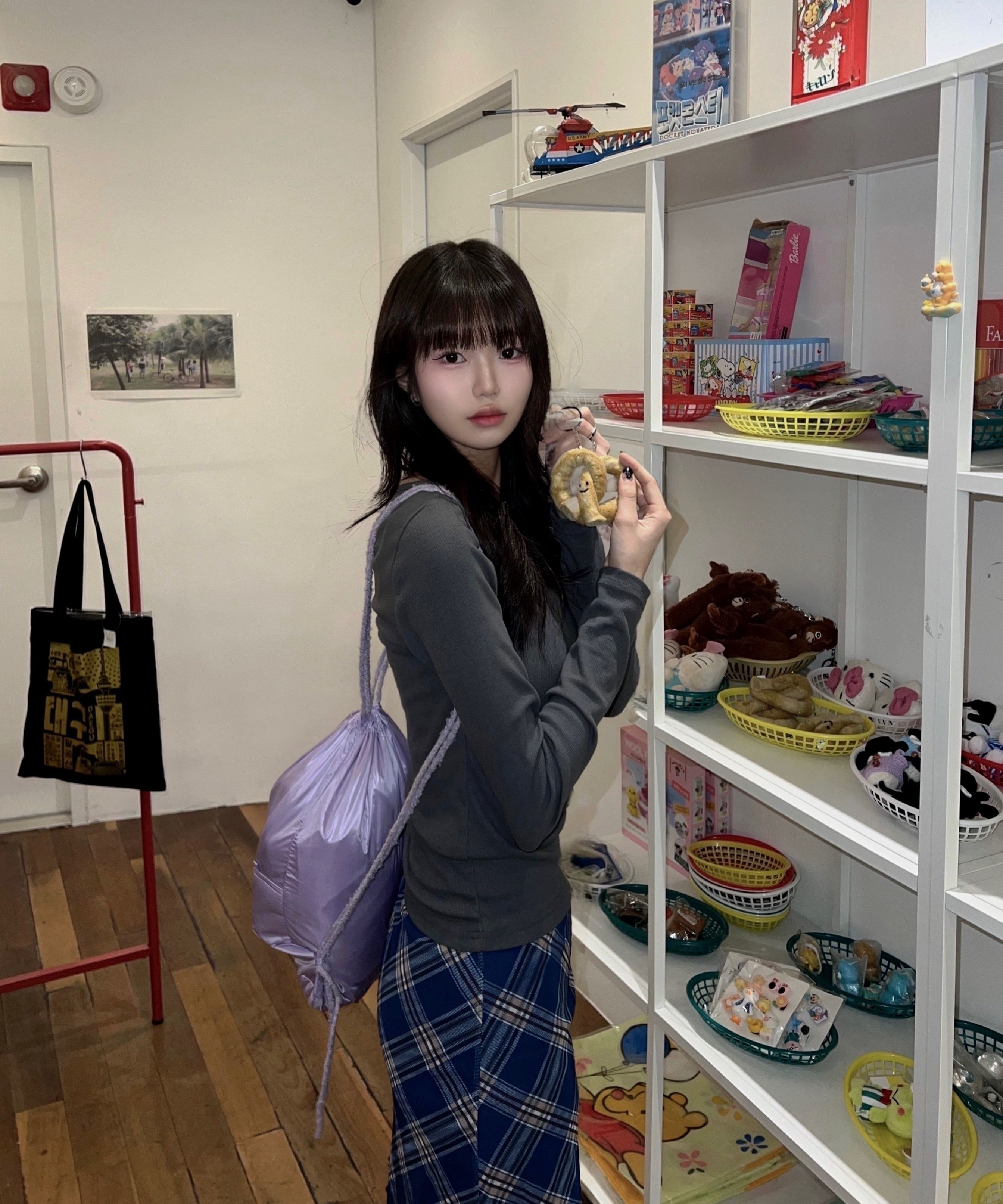 Fennec☆HEART STRING BAG (6color) MUSINSA | fennec HEART STRING BAG - BLUE