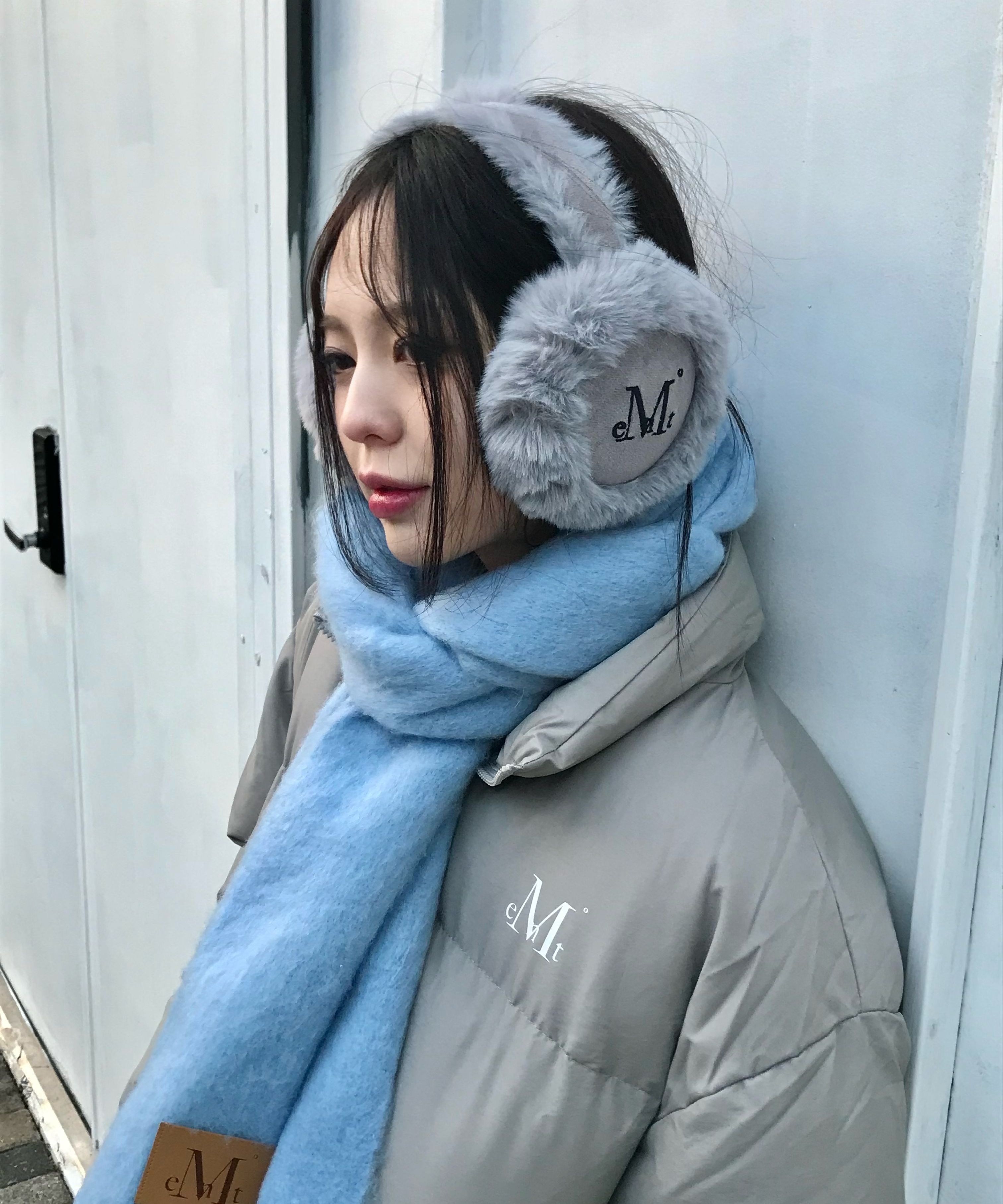 MUSINSA公式 | MUCENT ベアファー耳あて (2カラー)