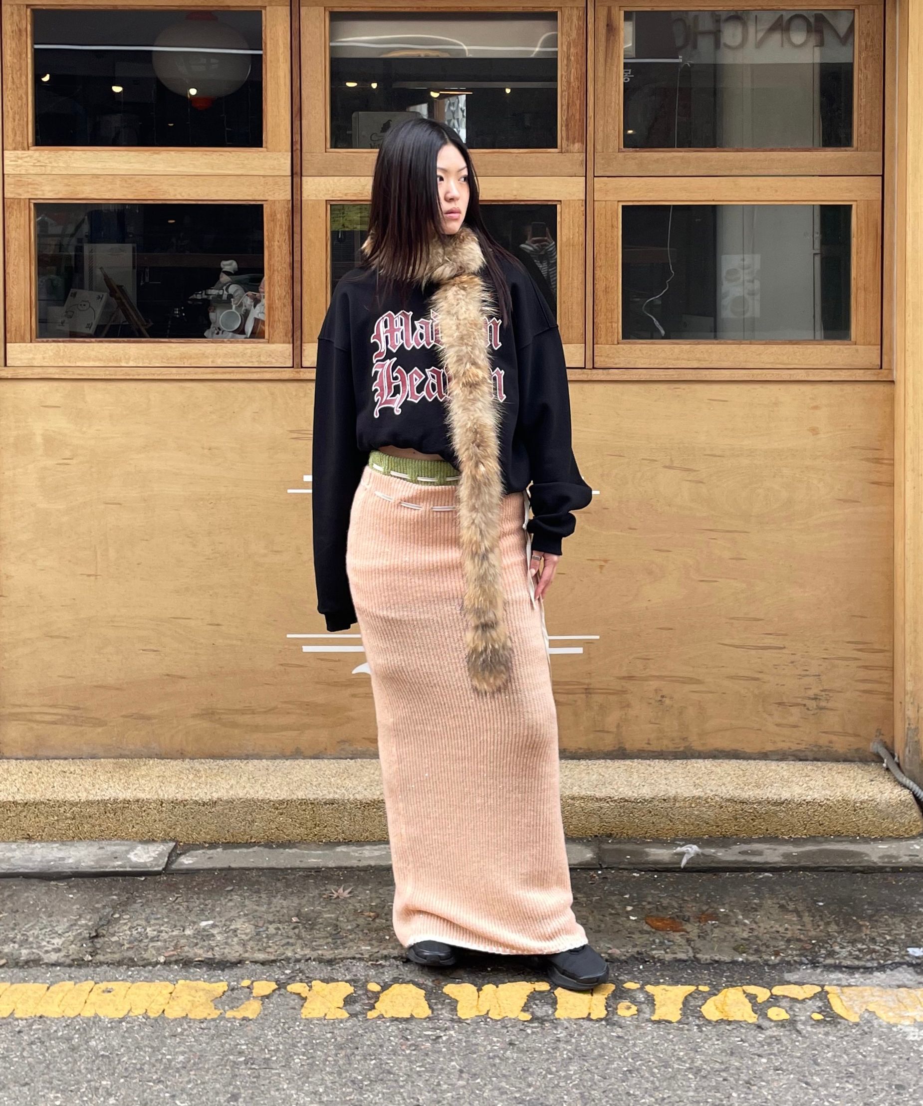【美品】sculptor Sequin Maxi Wool Skirt MUSINSA | SCULPTOR Sequin Maxi Wool Skirt Lime