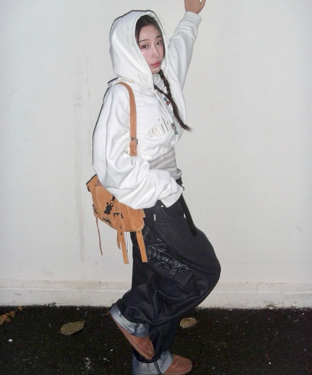【韓国NIIER NOR ニアノア】ROSE BALLOON DENIM PANTS Designer fashion, Seoul-fully created | W Concept