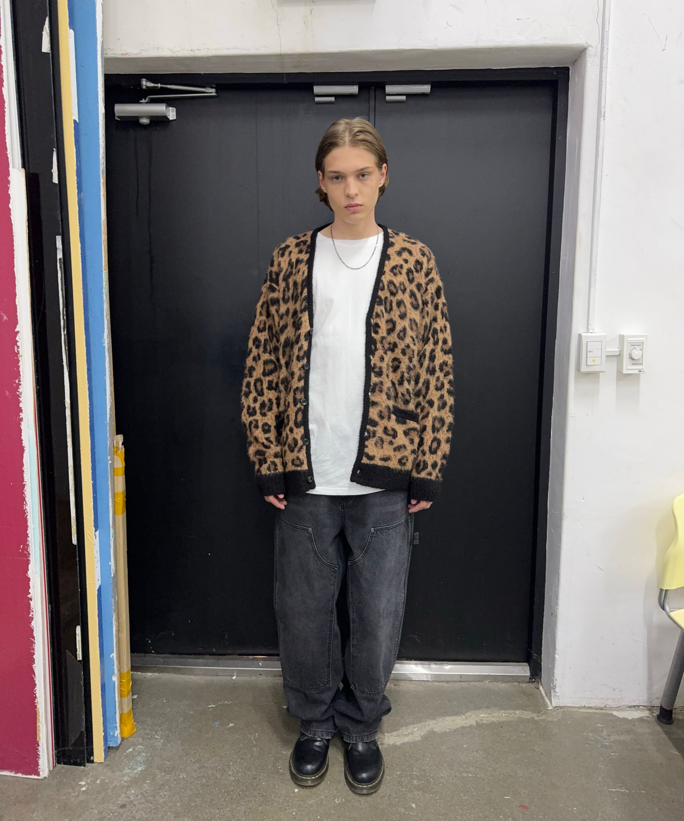 【mahagrid】23SS★DOUBLE KNEE DENIM PANT MUSINSA | MAHAGRID DOUBLE KNEE DENIM PANT BLACK(MG2EFMD112A)