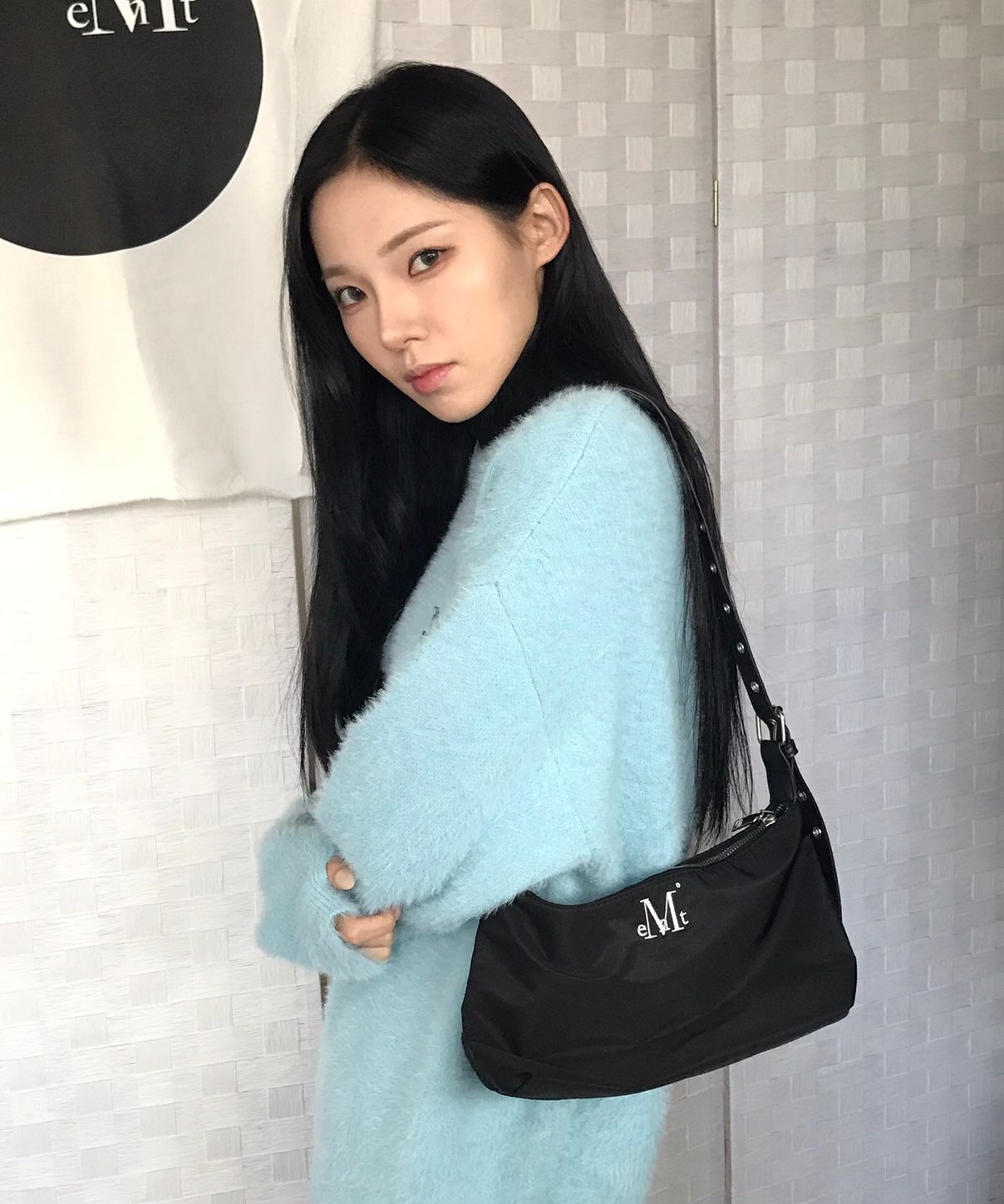 【MUCENT】Motor Punching Shoulder Bag Crossbody Bag MUSINSA | MUCENT Motor Punching Shoulder Bag Cross Bag