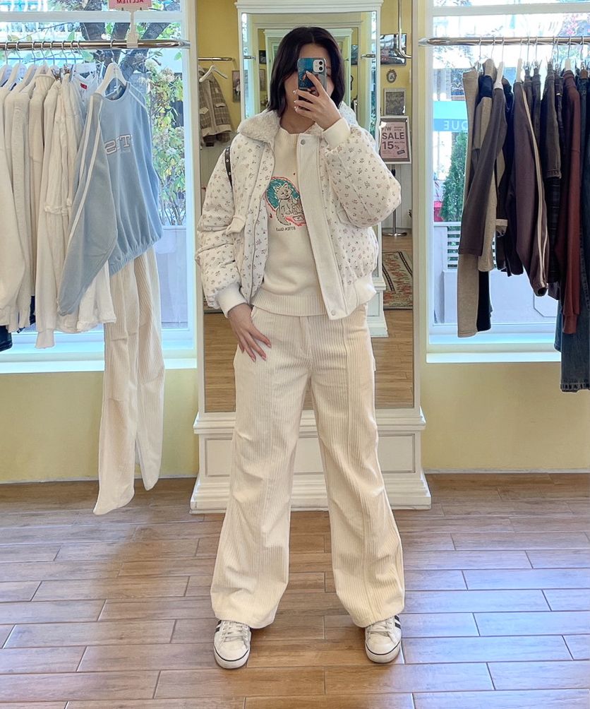 MUSINSA公式 | BITTERCELLS Witty Puffer Jacket-Flower