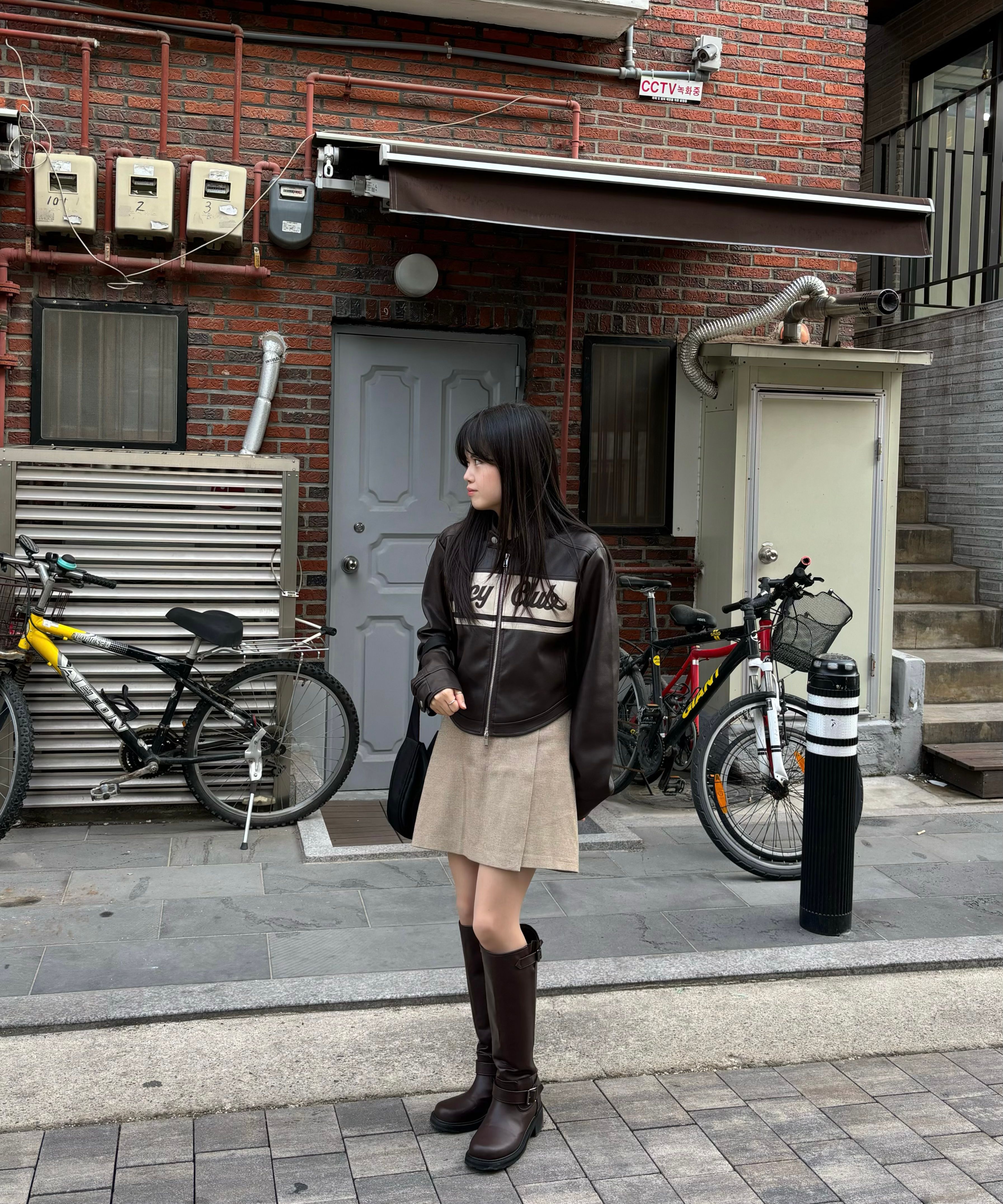 MUSINSA | FANCY CLUB [NF] Bike Crop Leather Jacket (BLACK)_F22ZA931