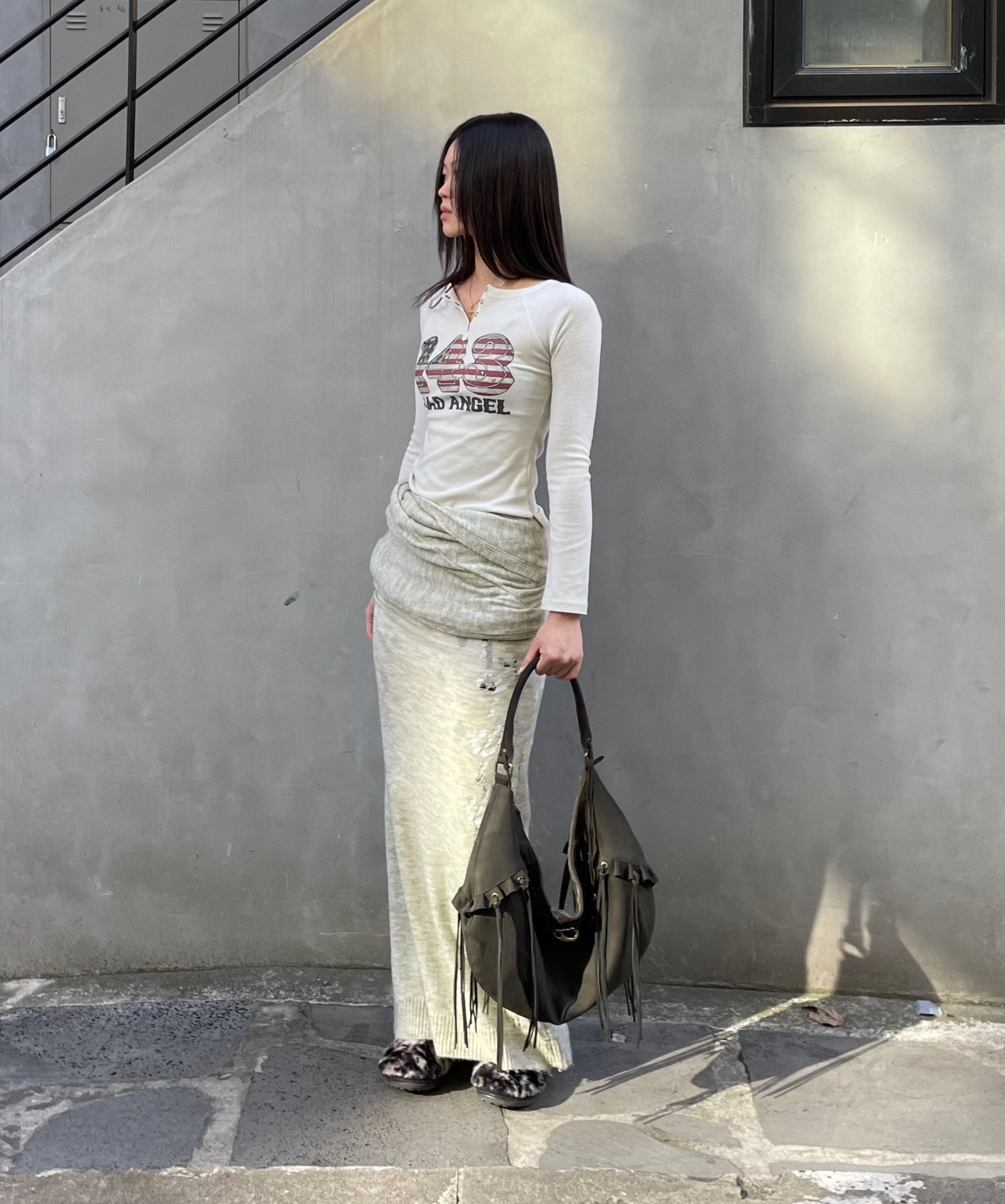 ★SCULPTOR★ 2way Shawl Dress Pale Green SC24A211GR MUSINSA | SCULPTOR 2way Shawl Maxi Dress Pale Green