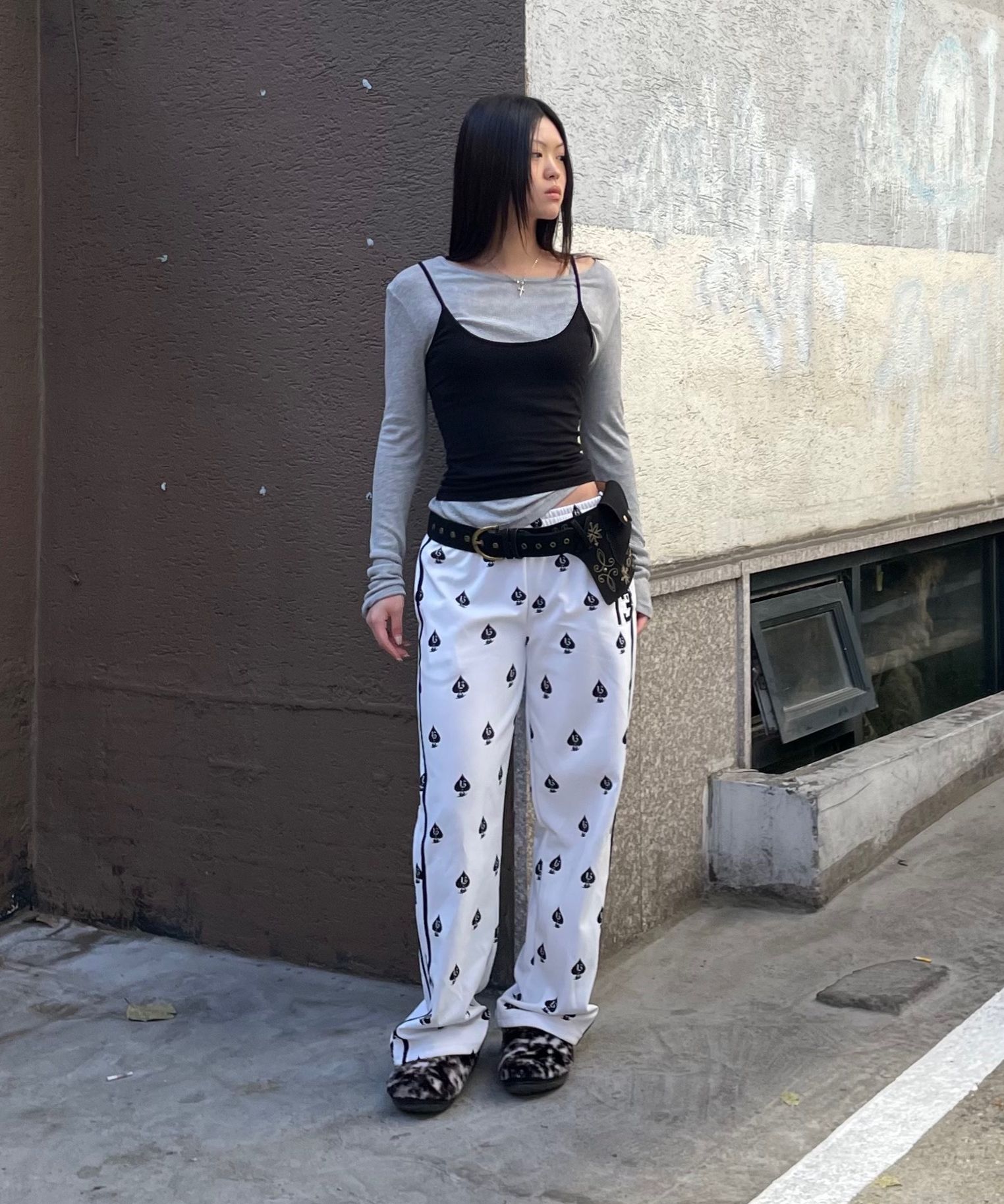 ★SCULPTOR★ My Go To Tencel Tee Melange Gray SC24A242MG My Go To Tencel Tee Melange Gray – Sculptor