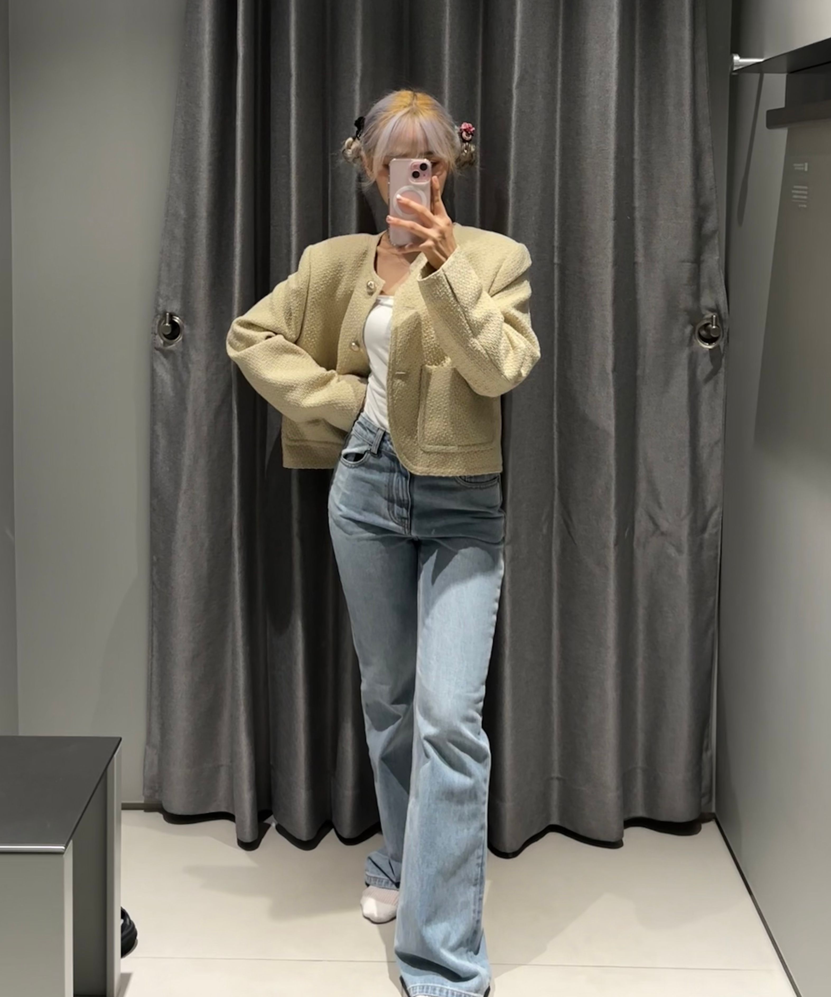 MUSINSA STANDARD LADY'S_ブーツカットデニムパンツ_5色 MUSINSA公式 | MUSINSA STANDARD WOMAN Women's boot cut denim