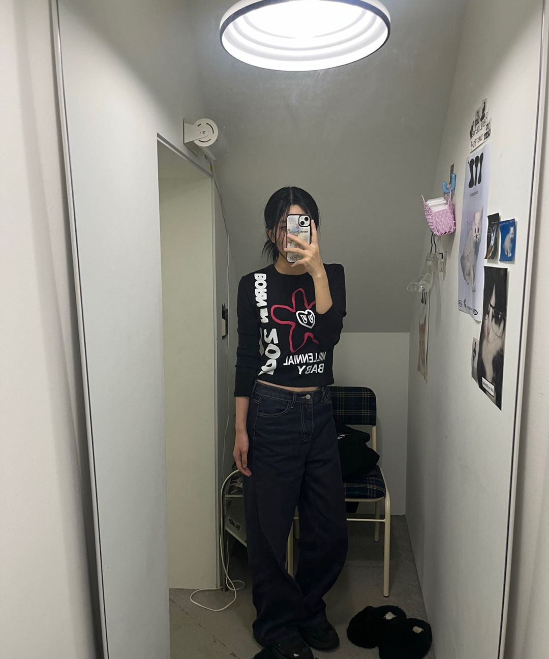 ★NCT着用ブランド★ITZAVIBE★FLOWER EYES 2001 T SHIRT ☆NCT着用ブランド☆ITZAVIBE☆FLOWER EYES 2001 T SHIRT