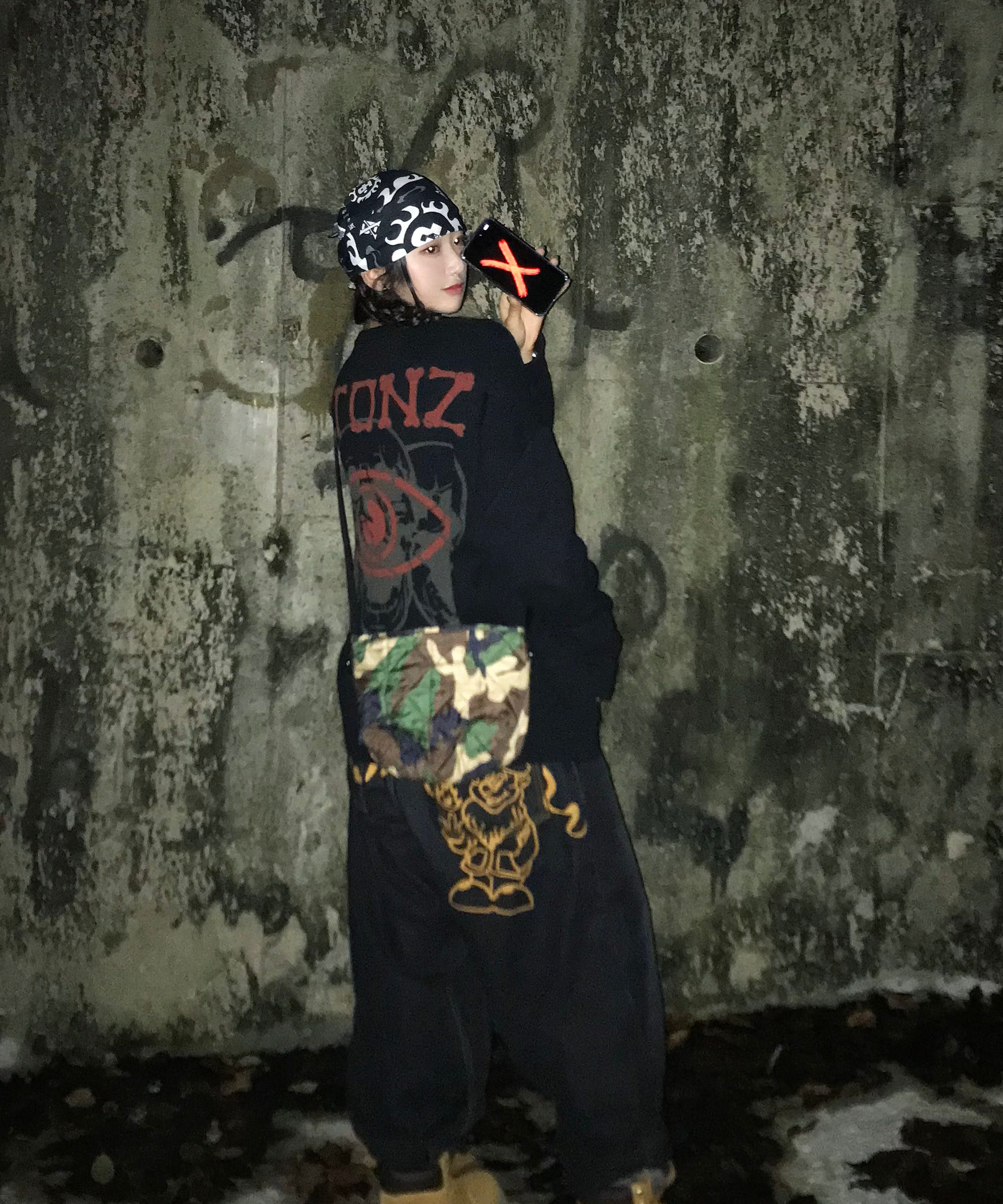 アウターその他 XTONZ XF001 Neofield damage knit zip-up BLACK XF001BK MUSINSA公式 | XTONZ XF001 Neofield Damage Knit Zip-up (BLACK)