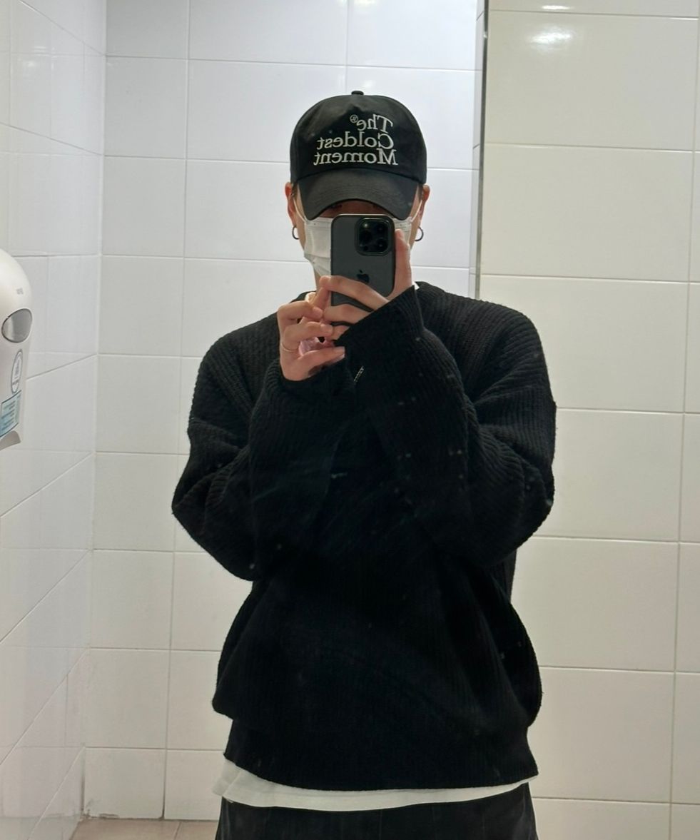 MUSINSA公式 | THE COLDEST MOMENT TCM logo cap (black)