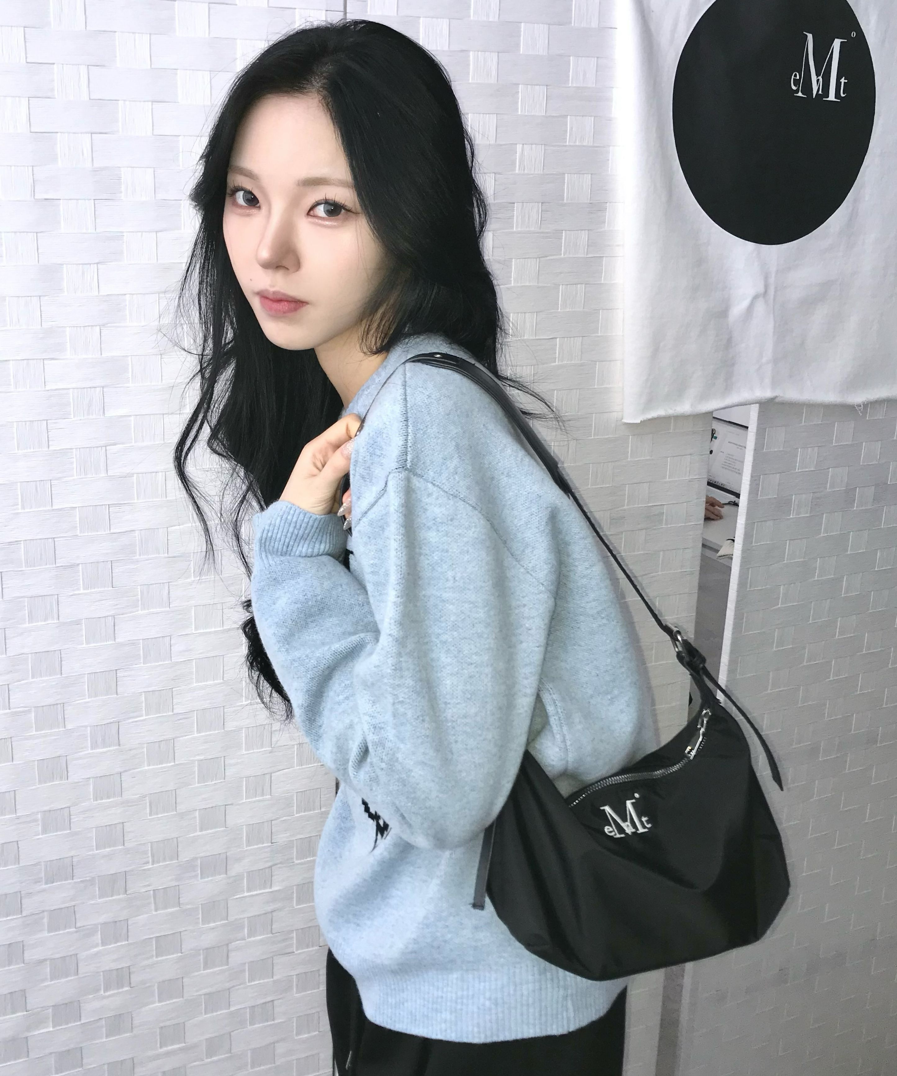 MUSINSA | MUCENT Motor Punching Shoulder Bag Cross Bag