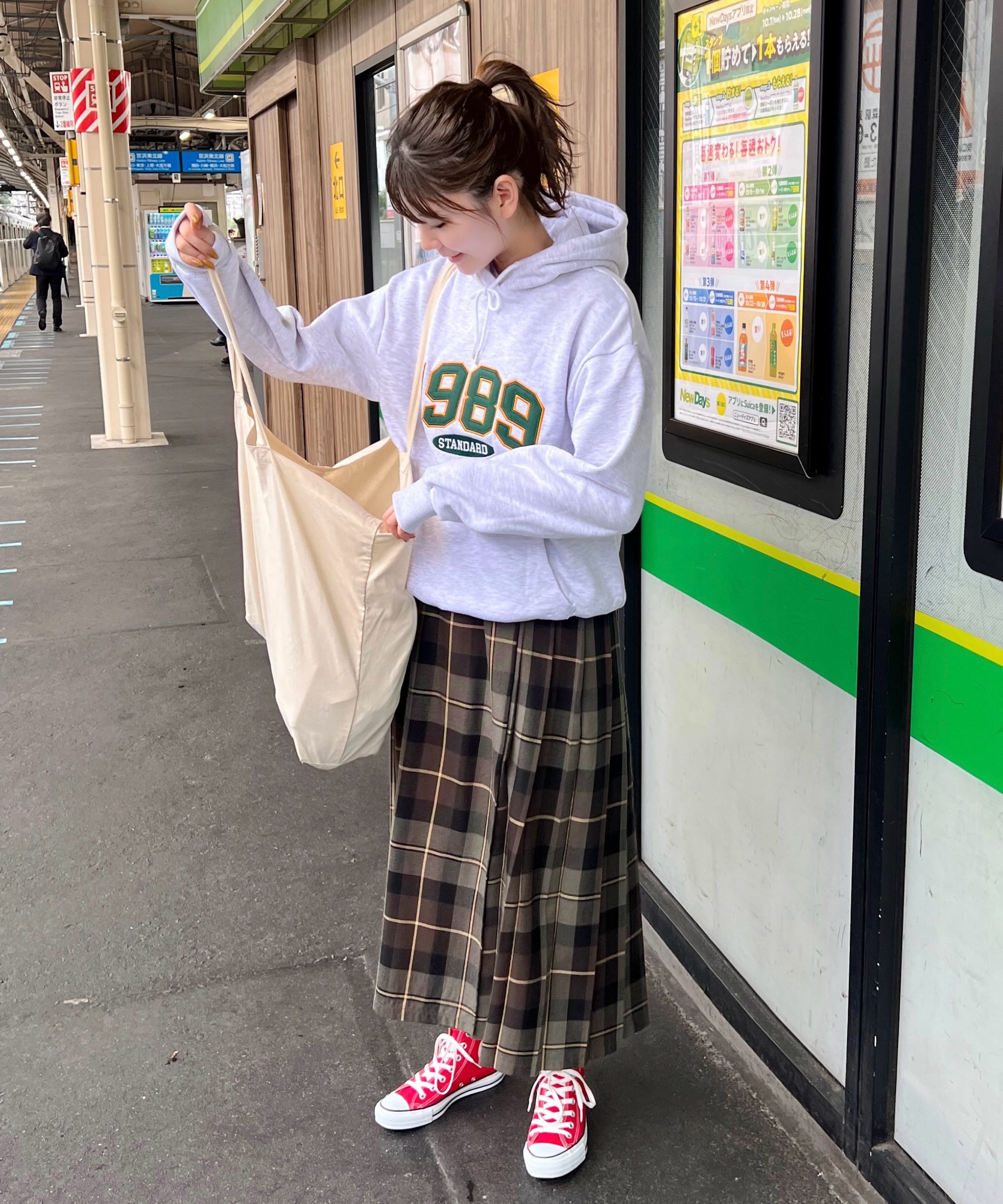 MUSINSA公式 | 1989STANDARD 1989 Embroidered Hoodie (STHSTD-0025)