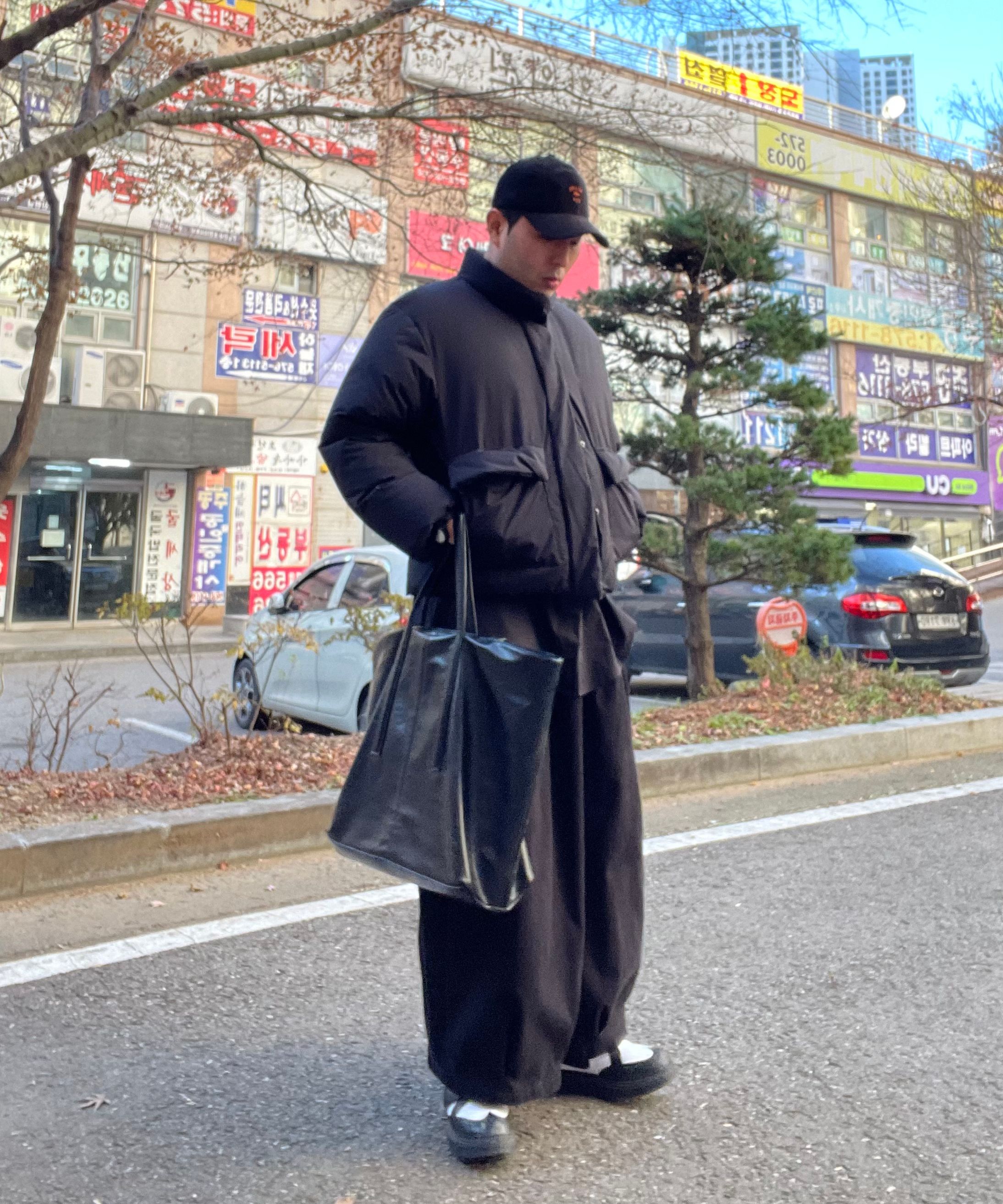 MUSINSA公式 | MUSINSA STANDARD アウトポケットダウンショートパッド 