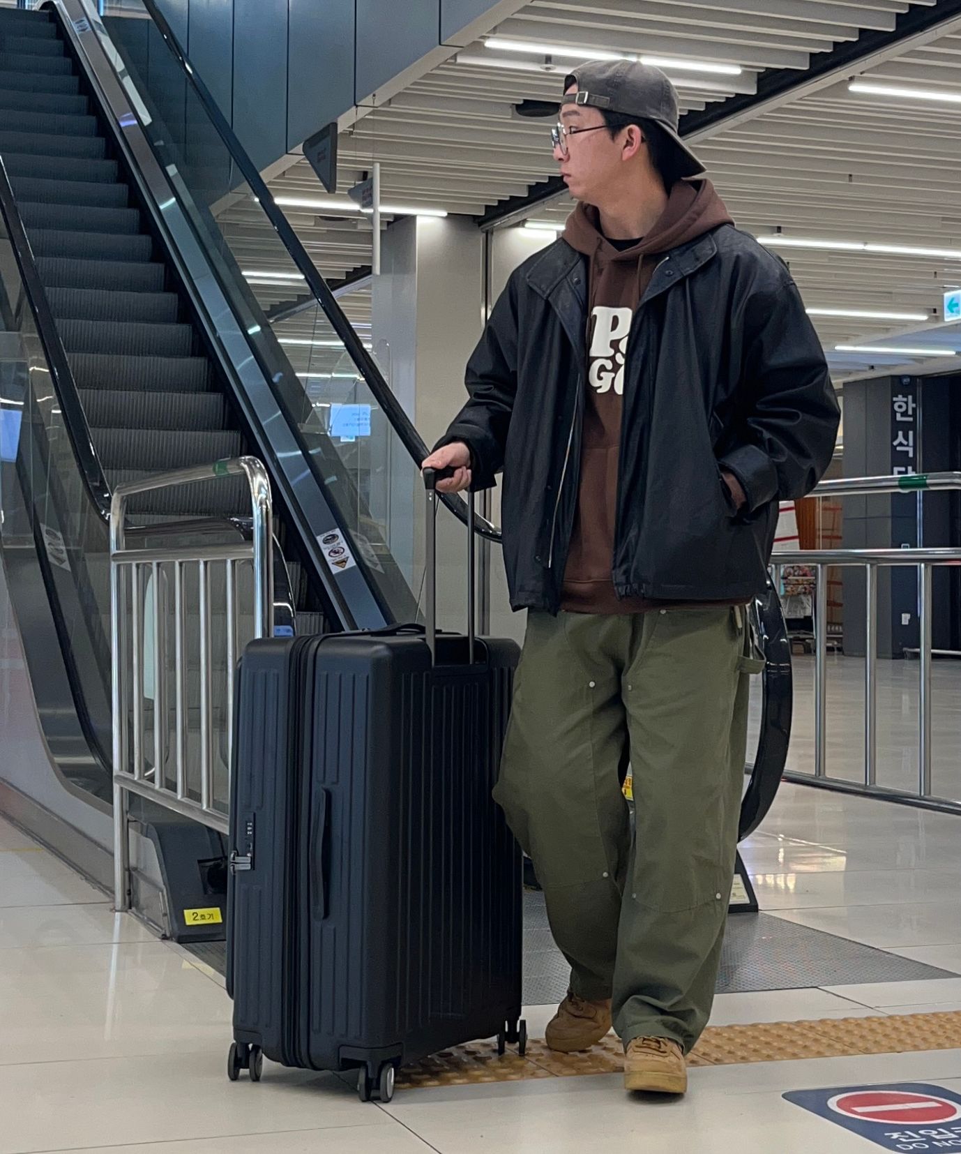 MUSINSA公式 | PARTIMENTO [Vegan Leather] Field Jacket Black