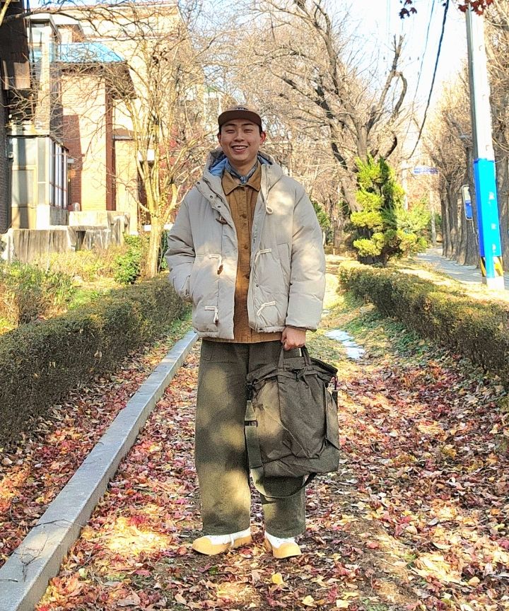 MUSINSA | FRIZMWORKS TWILL BALLOON PANTS _ OLIVE