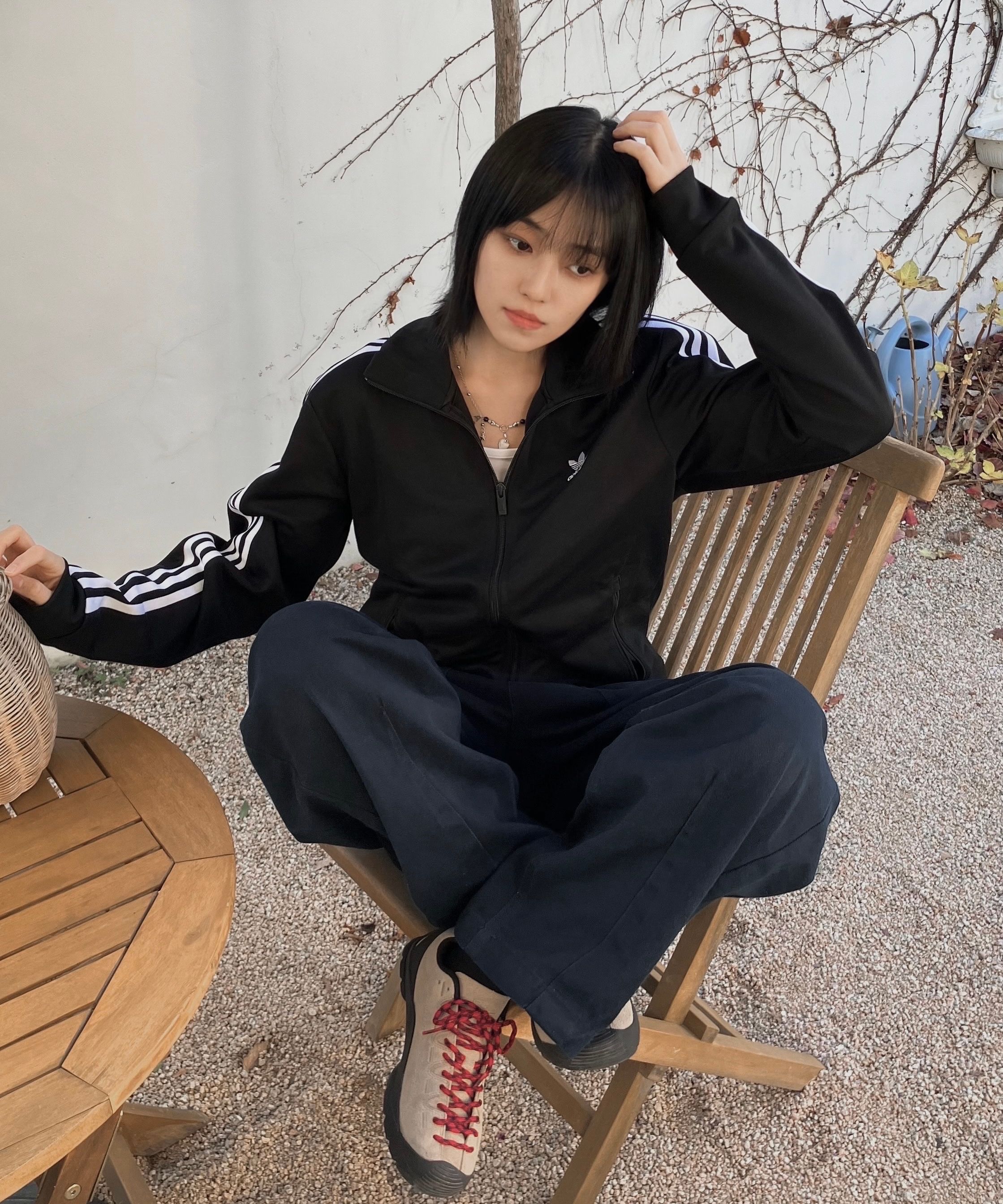 MUSINSA | XTONZ XP246 Rise Balloon Cotton Pants (NAVY)