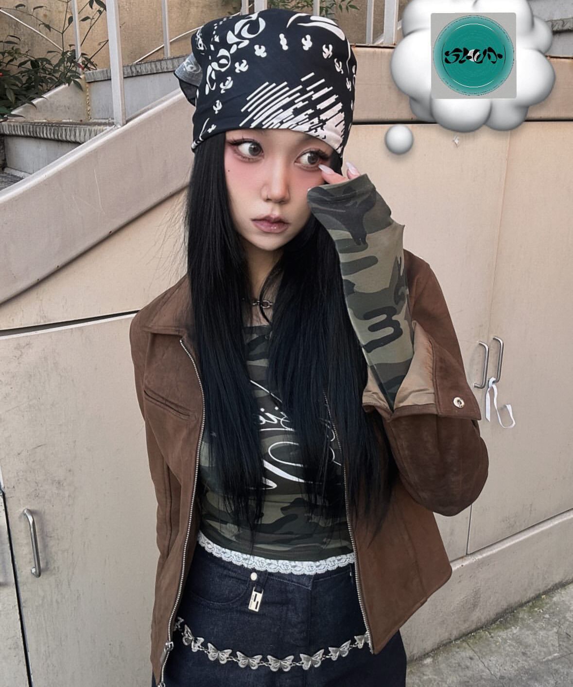 니어노어(NIIER NOR) ROSE BALLOON DENIM PANTS_BLACK - 사이즈 & 후기