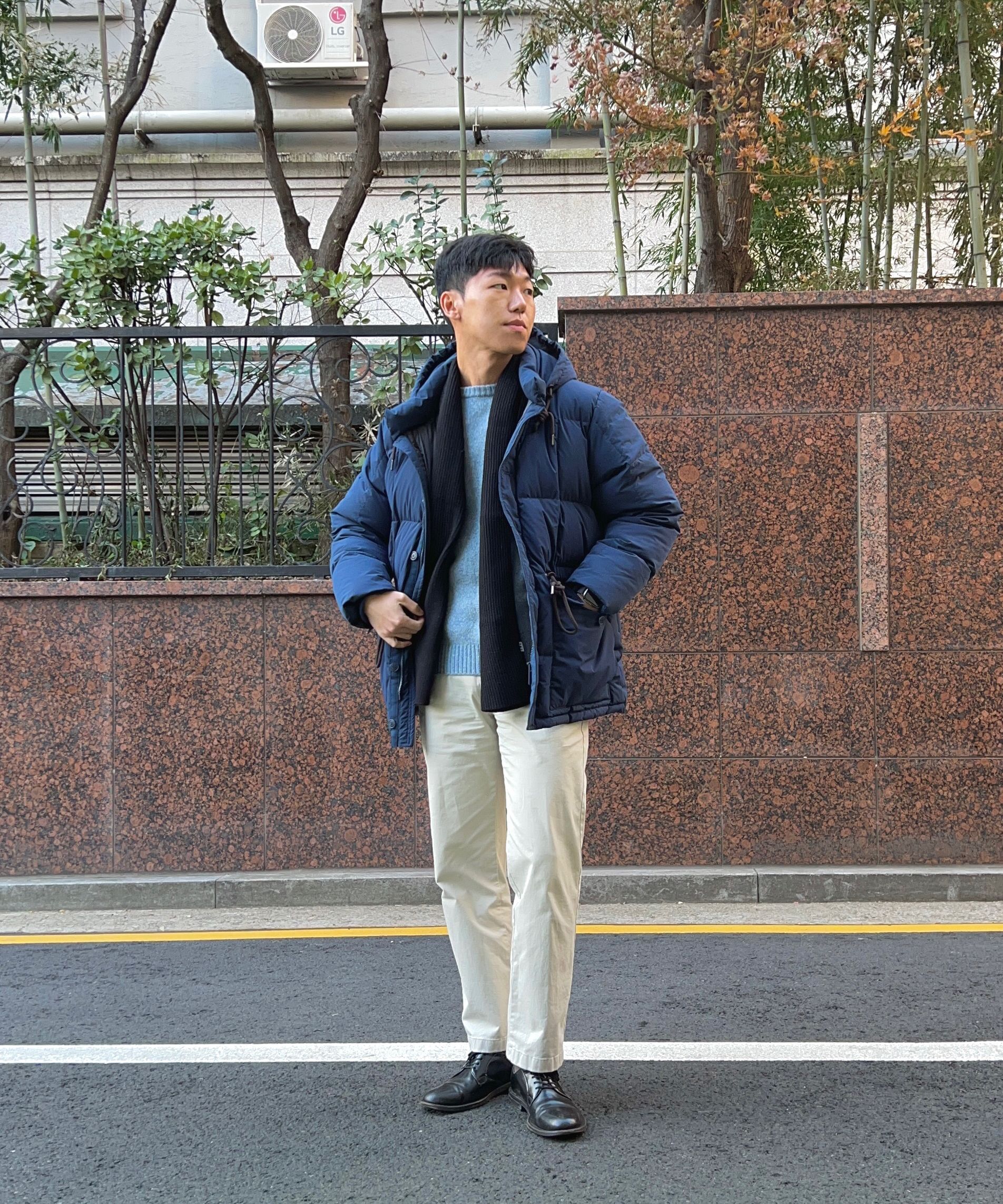 지오다노(GIORDANO) 113522 MW 레귤러핏 치노 팬츠 - 사이즈 지오다노(GIORDANO) 113522 MW 레귤러핏 치노 팬츠 - 사이즈