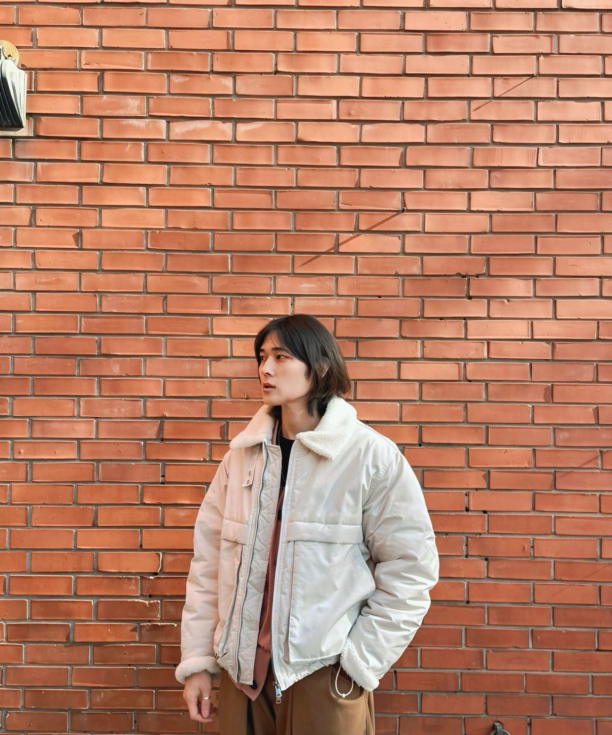 ジャケット・アウター Codegraphy Heavy boa fleece muton jacket MUSINSA | Codegraphy Heavy boa fleece muton jacket_khaki