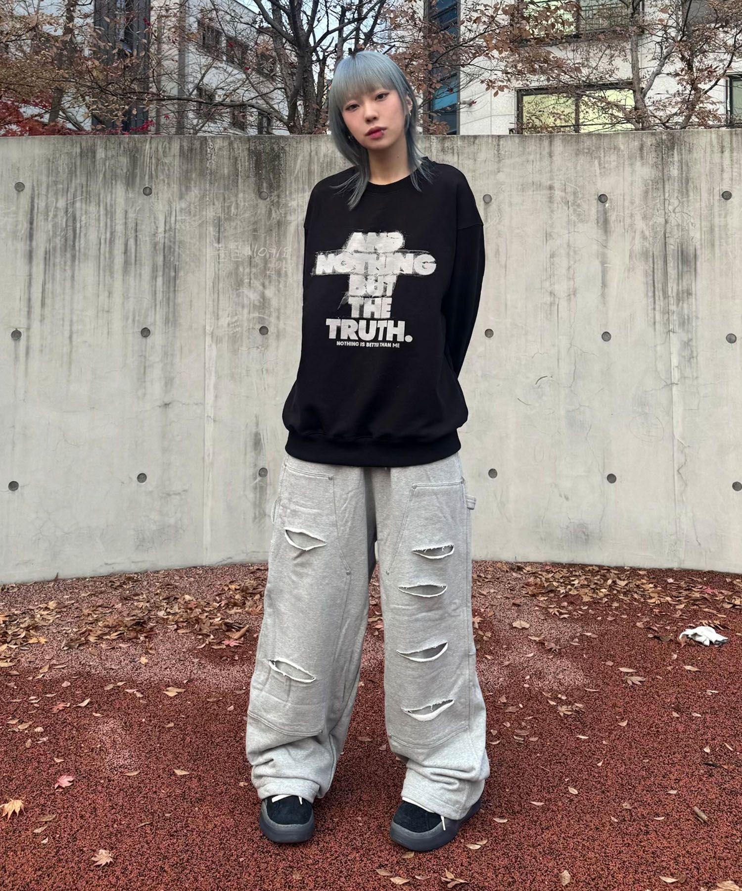 【NOT4NERD】Destoryed Double Knee Carpenter Sweat Pants MUSINSA | NOT4NERD Destoryed Double Knee Carpenter Sweat