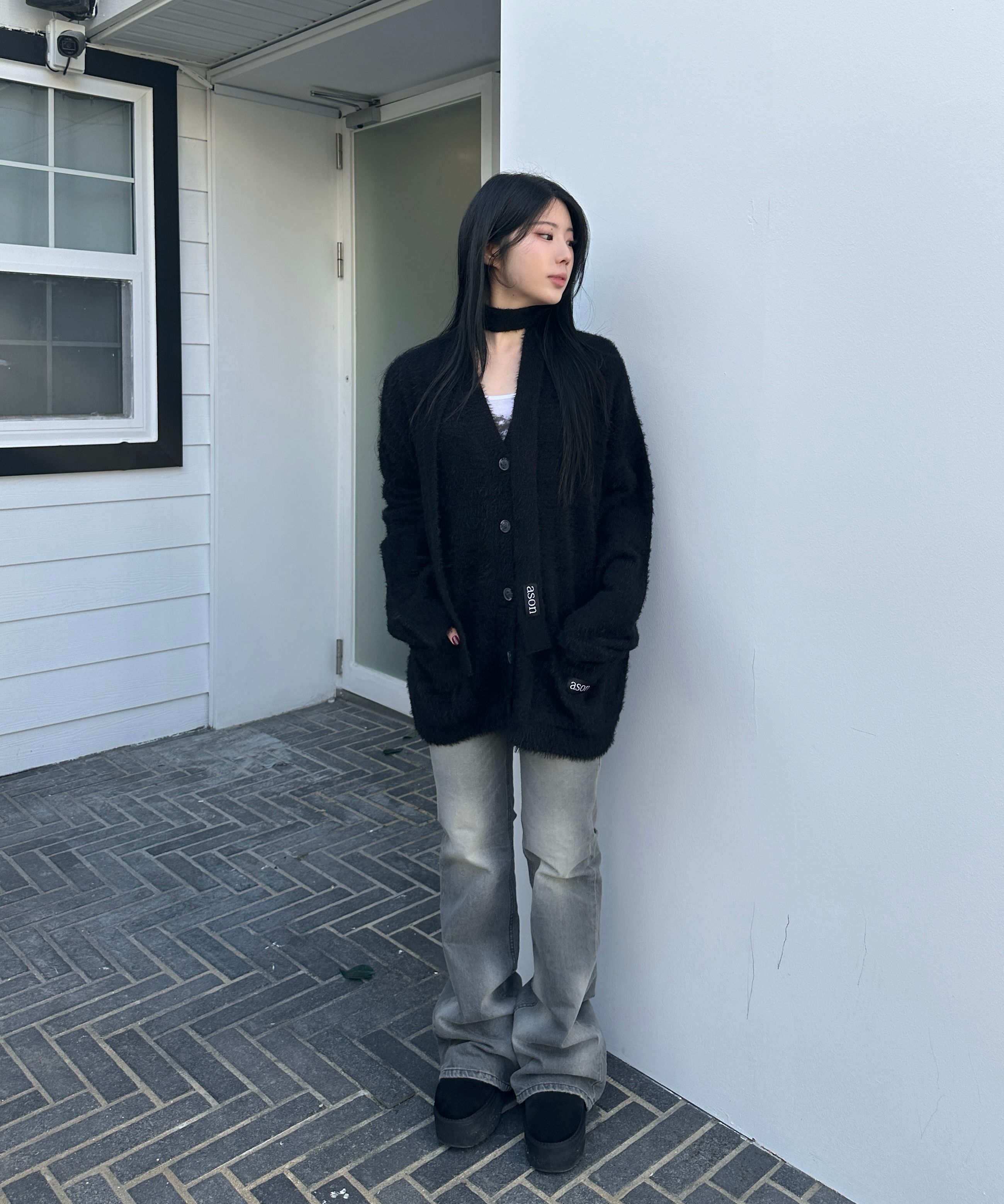 ASON FOREST LAYERED T アズオン レイヤード 韓国 Asone Forest Layered Tee #애즈온,#애즈온레이어드티,#레이어드