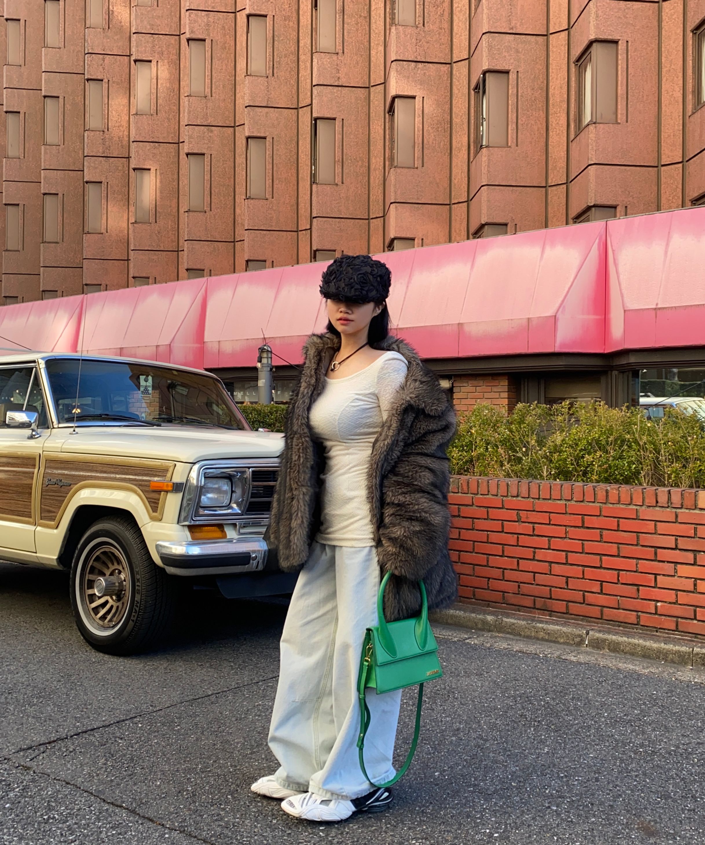 MUSINSA公式 | MILLO WOMEN Vintage wide denim pants [washed blue]