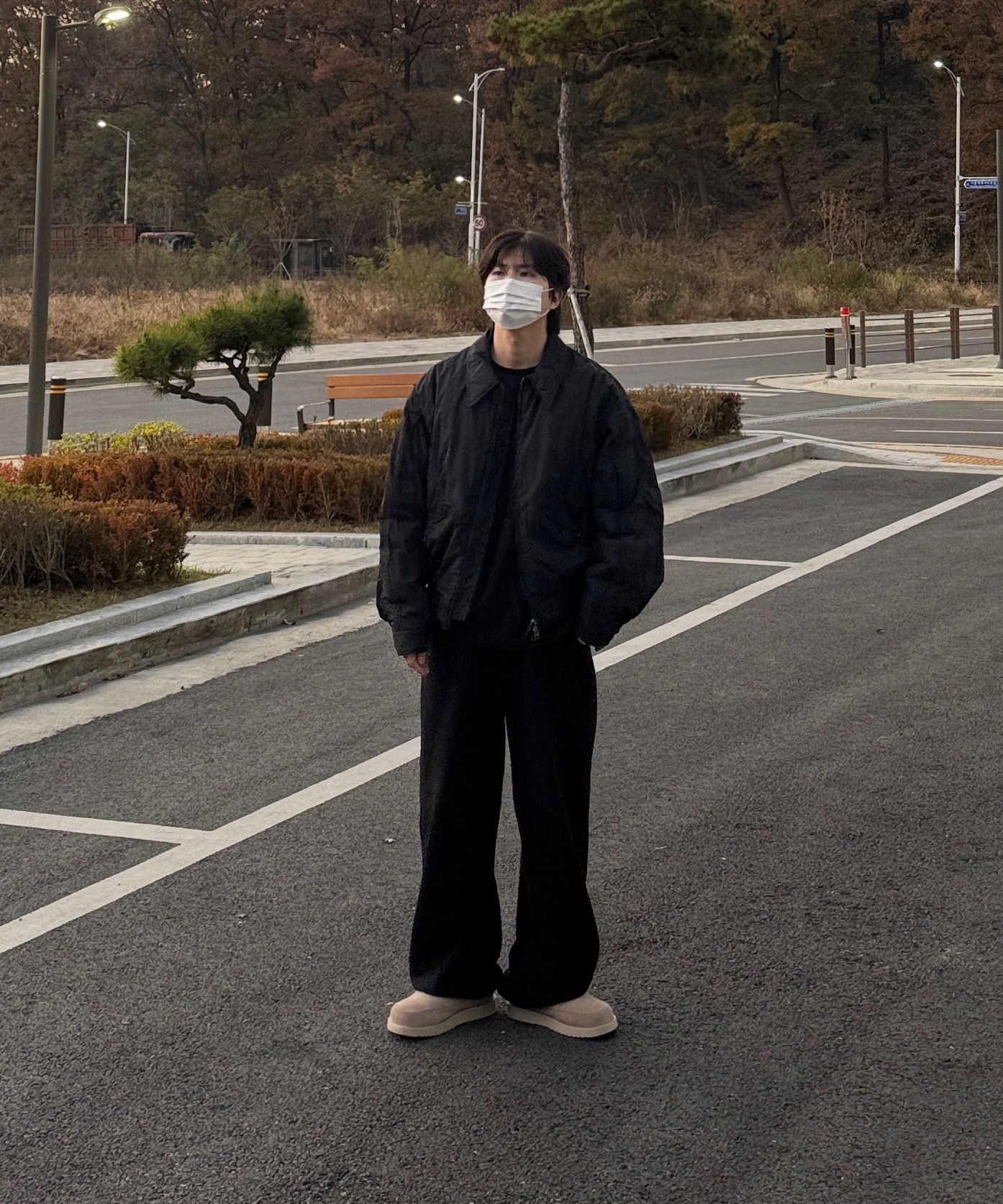 MUSINSA公式 | COOR Puff Flight MA-1 (Black)